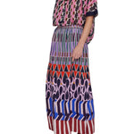 Megan Park Zuri Crepe Resort Skirt - Vermillion