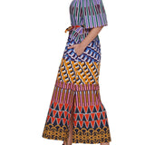 Megan Park Zuri Poplin Mumu Dress - Vermillion