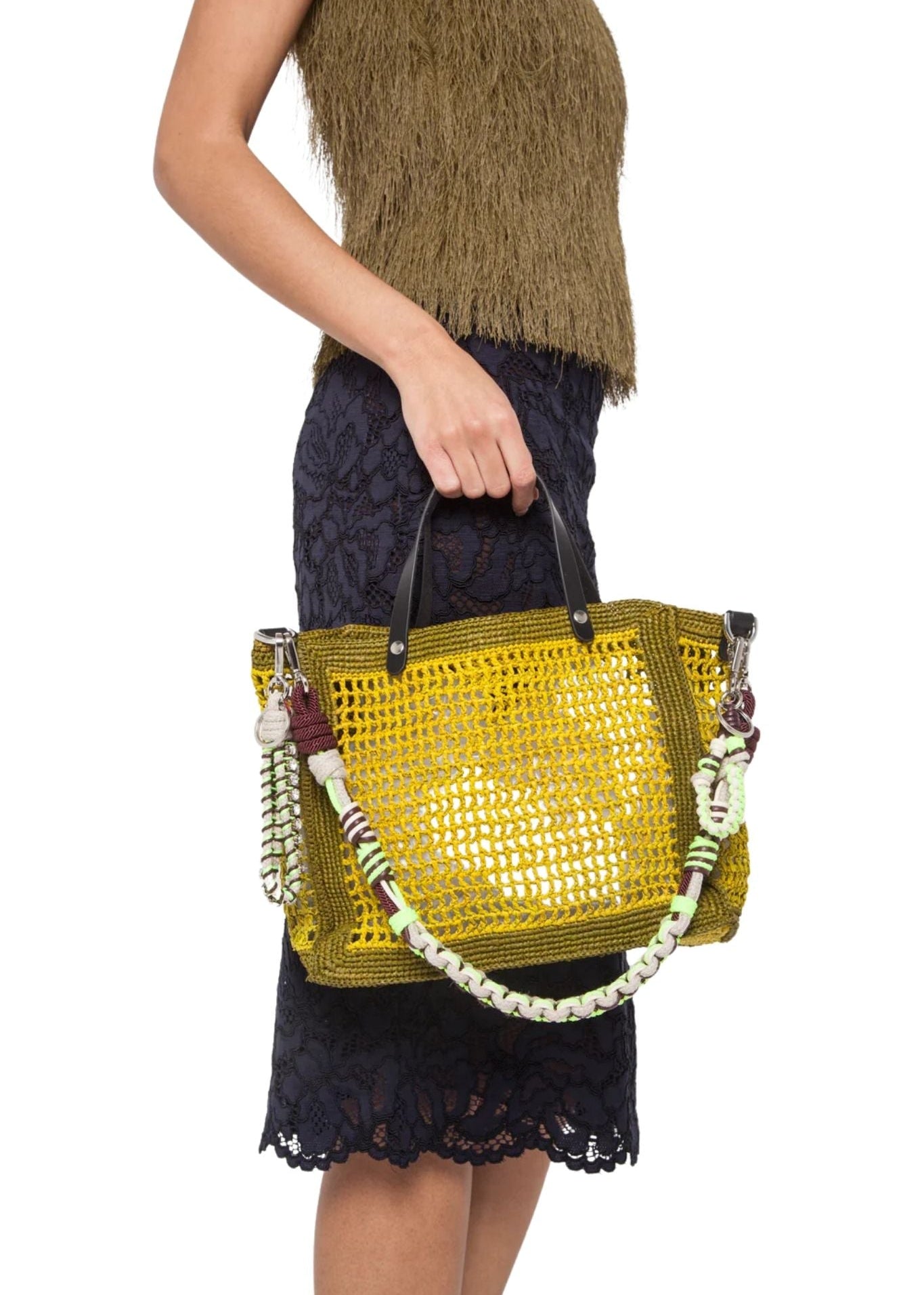 My Bob Cabas Large Tote - Vermillion
