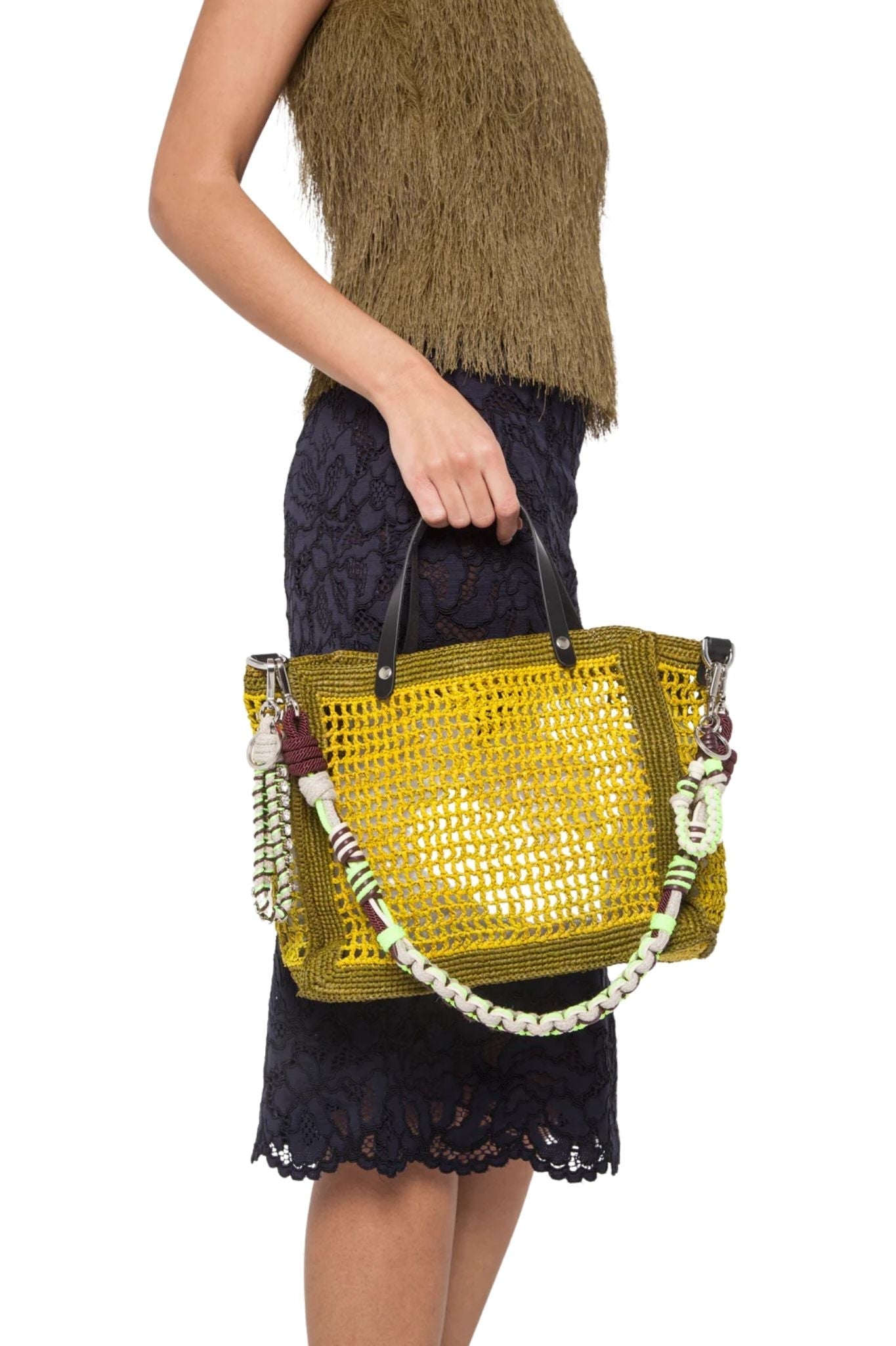 My Bob Cabas Large Tote - Vermillion