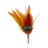 My Bob Loose Brooch - Vermillion