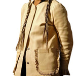 My Dear Tejas Richards Jacket - Vermillion