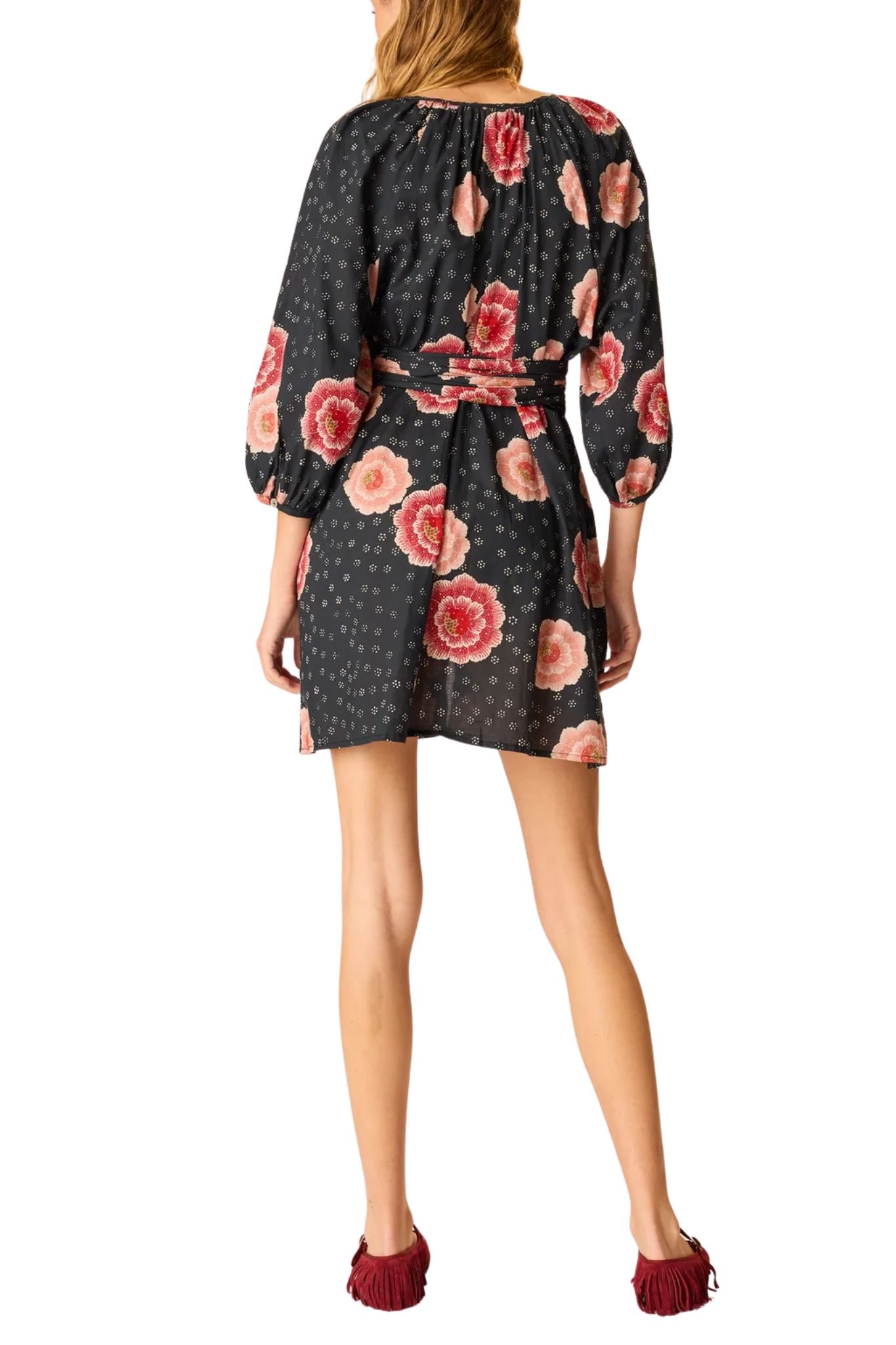 Natalie Martin Alex Short Dress - Vermillion