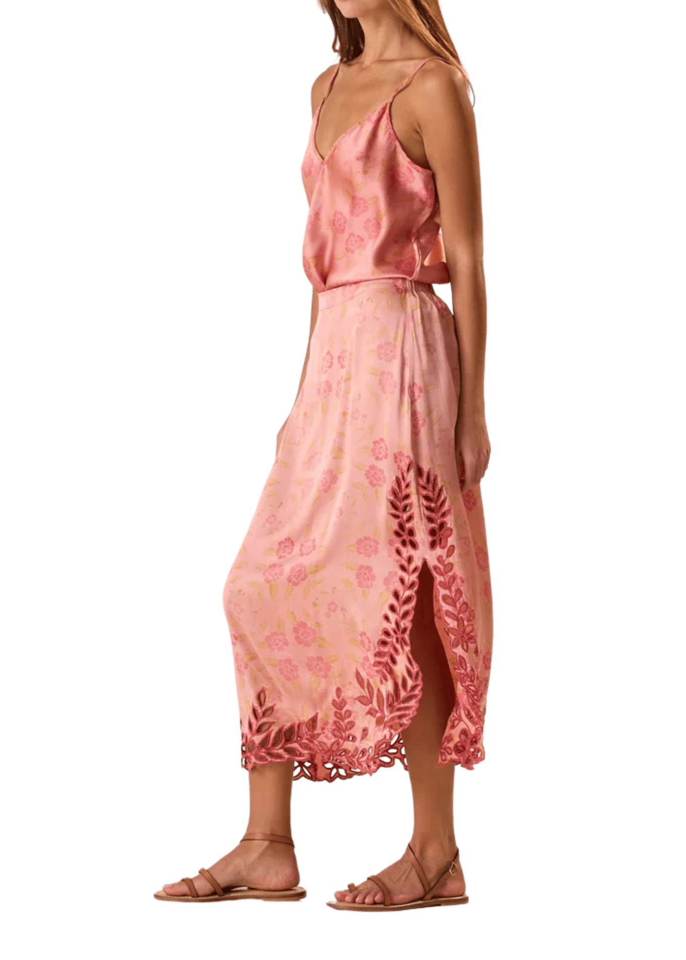 Natalie Martin Anita Skirt - Vermillion