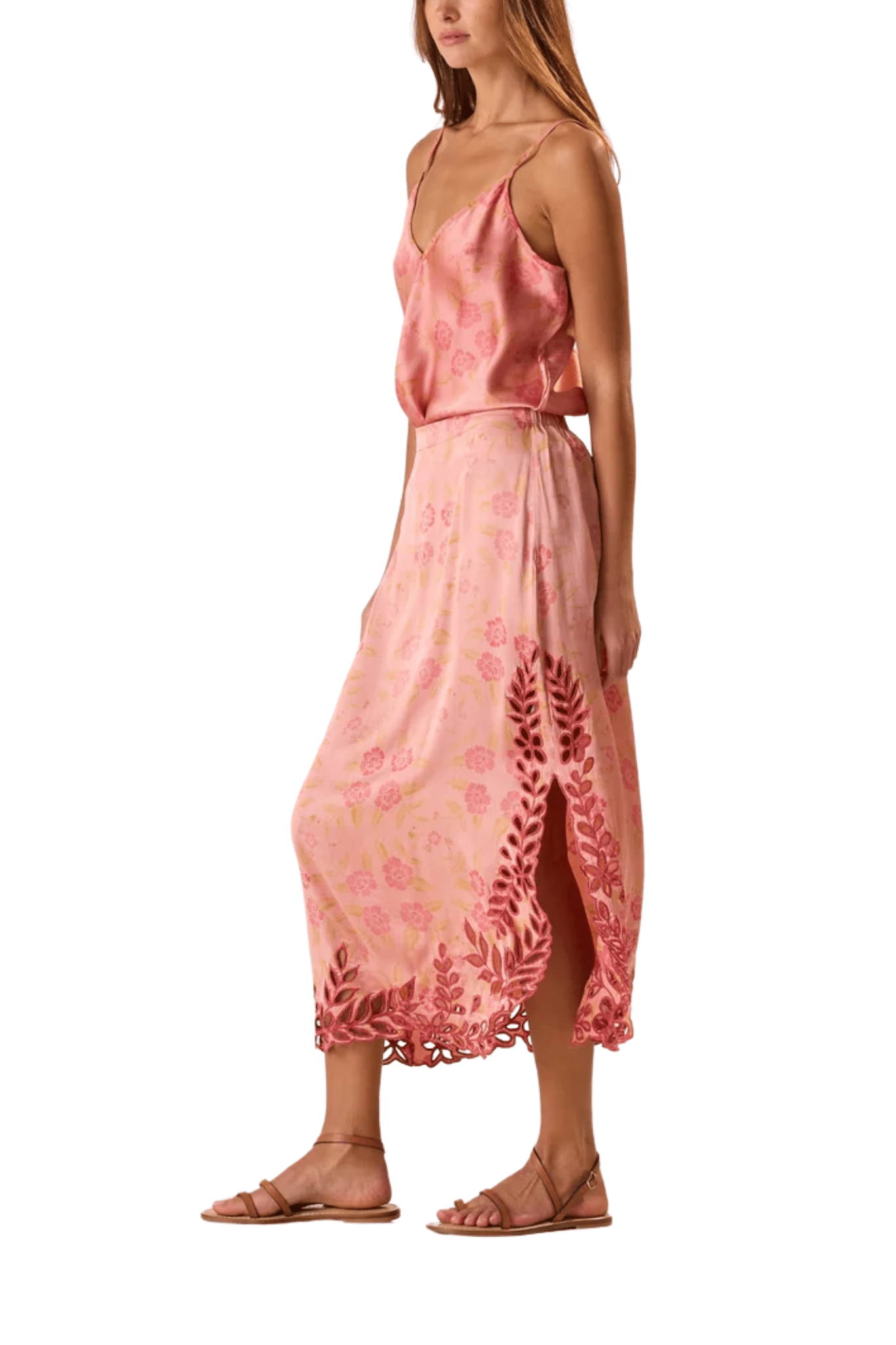 Natalie Martin Anita Skirt - Vermillion