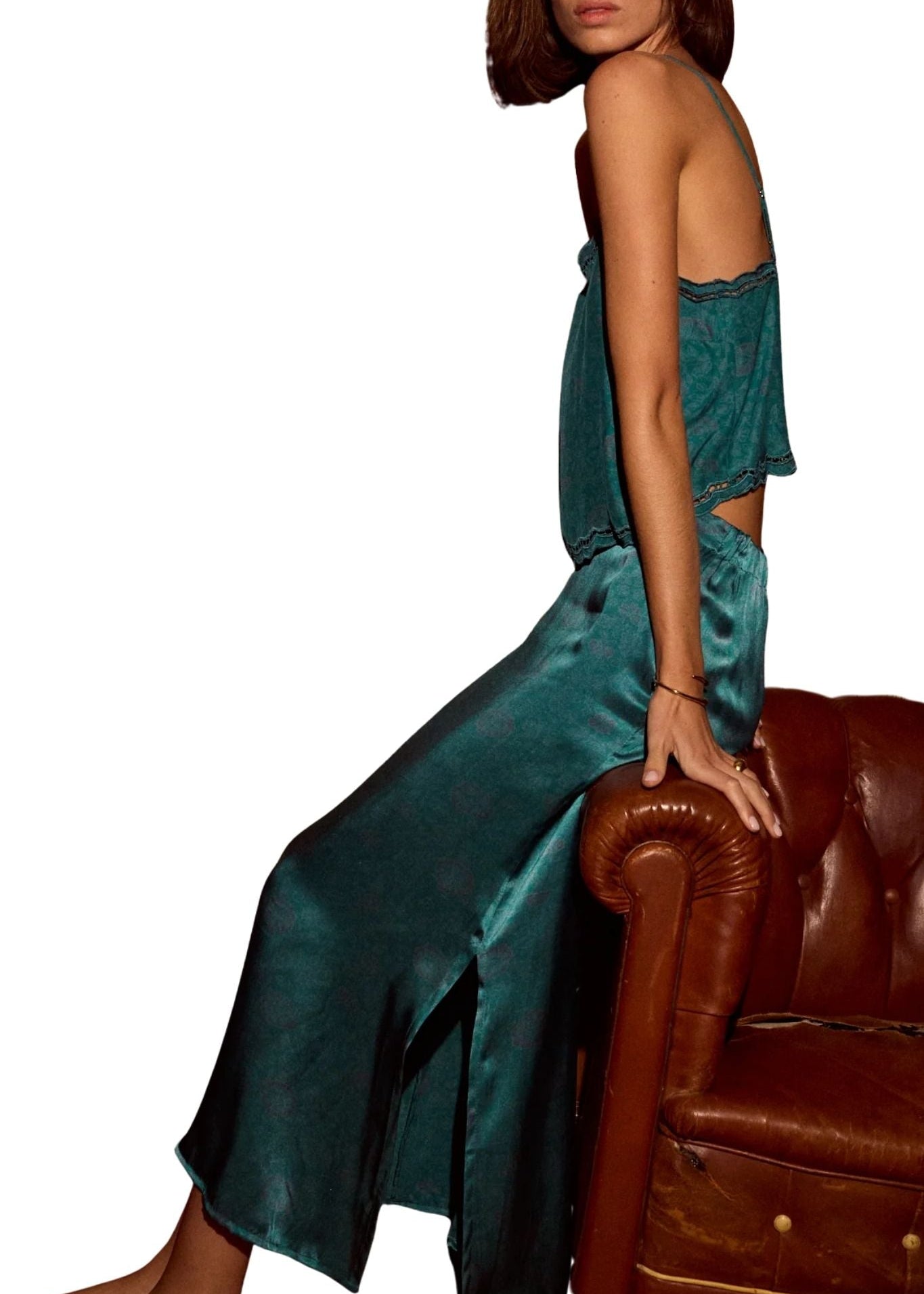 Natalie Martin Anita Skirt - Vermillion