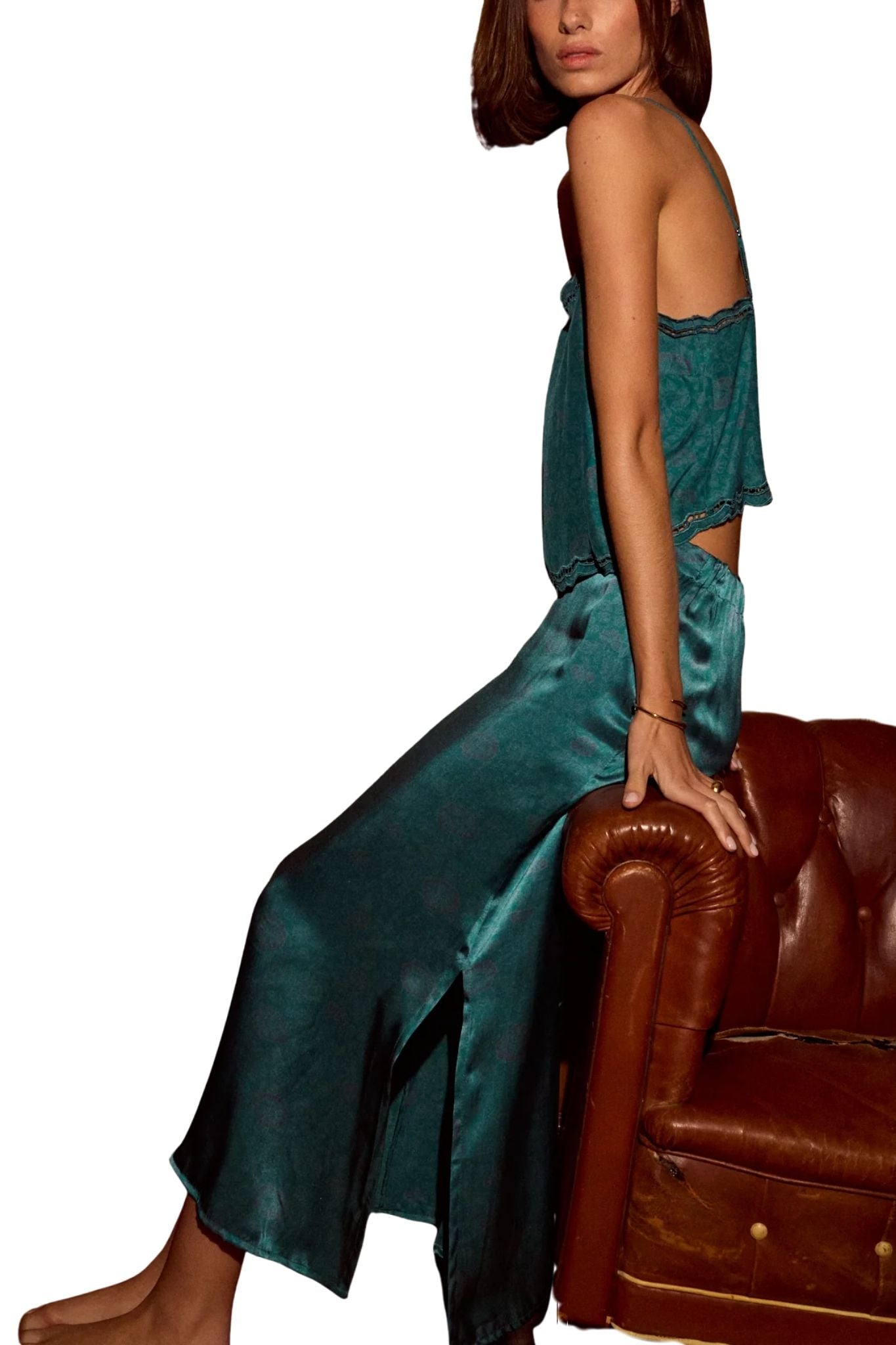 Natalie Martin Anita Skirt - Vermillion