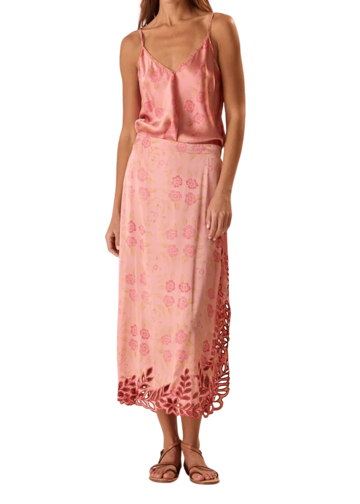 Natalie Martin Anita Skirt - Vermillion