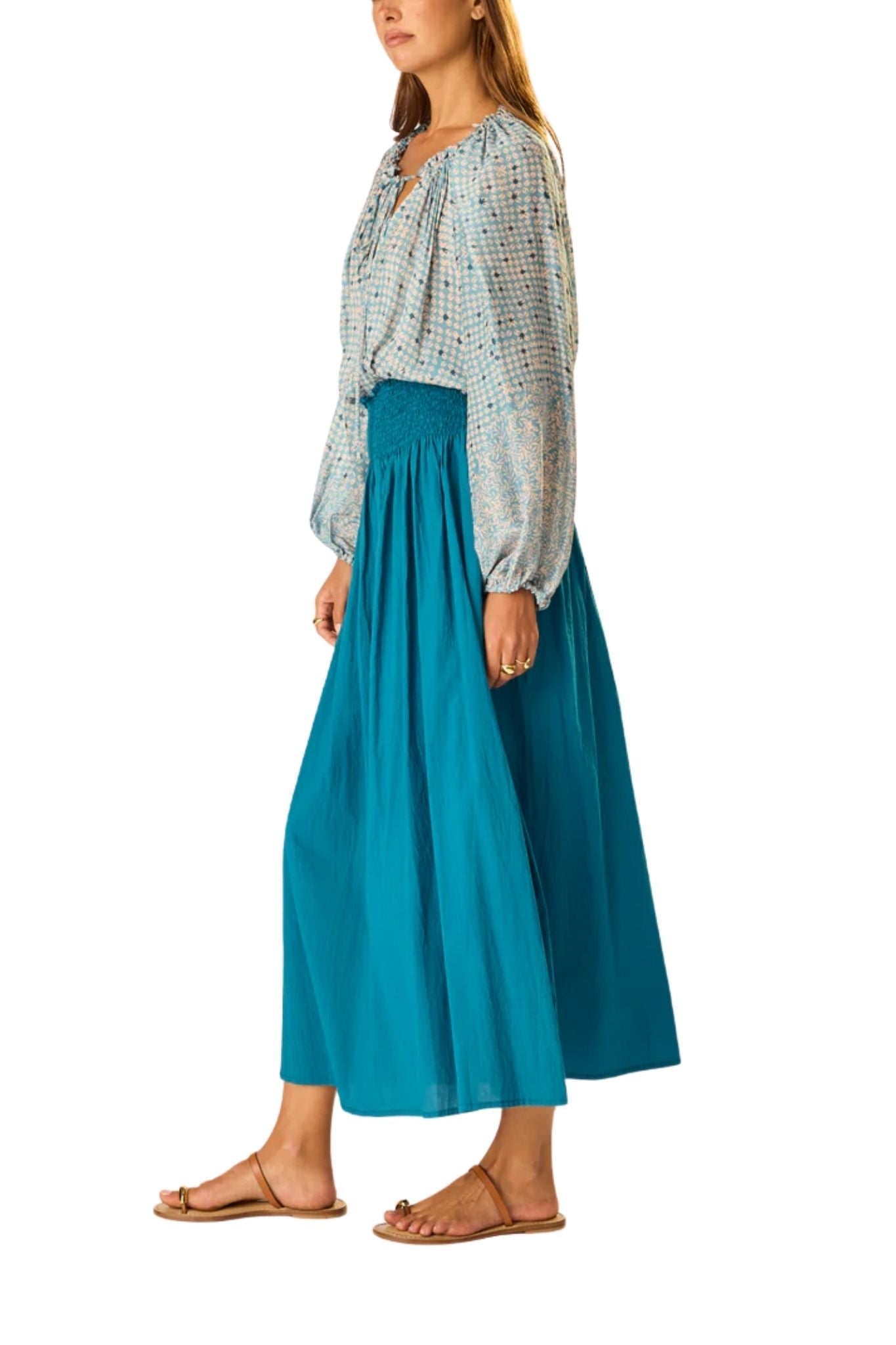 Natalie Martin Bella Skirt - Vermillion