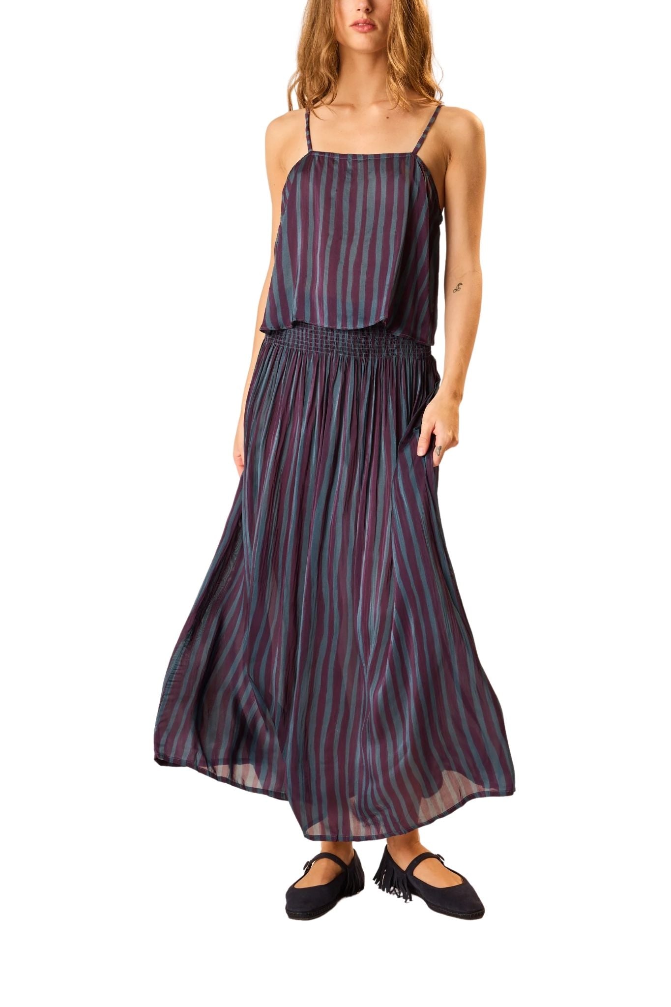 Natalie Martin Bella Skirt - Vermillion