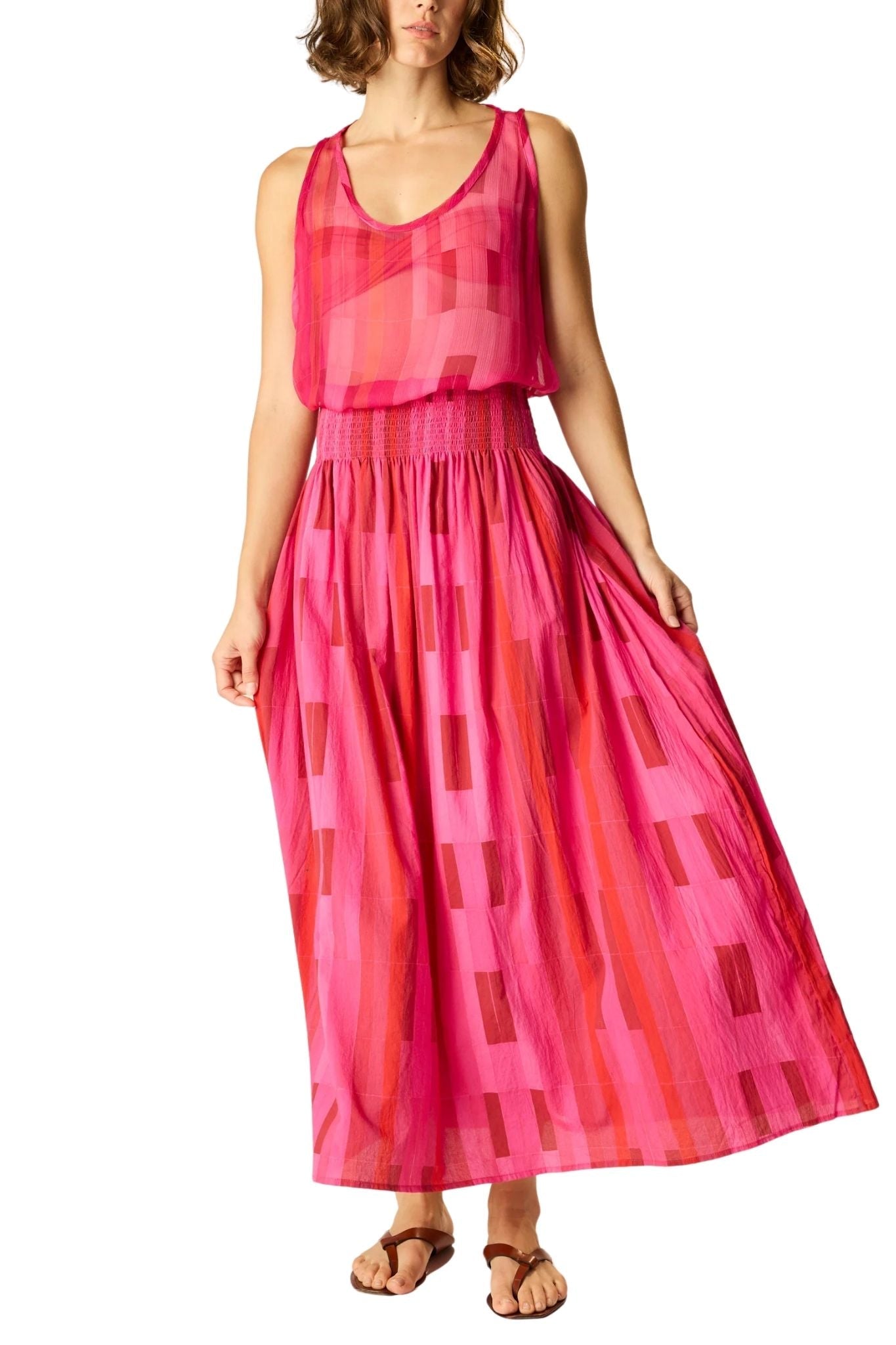 Natalie Martin Bella Skirt - Vermillion