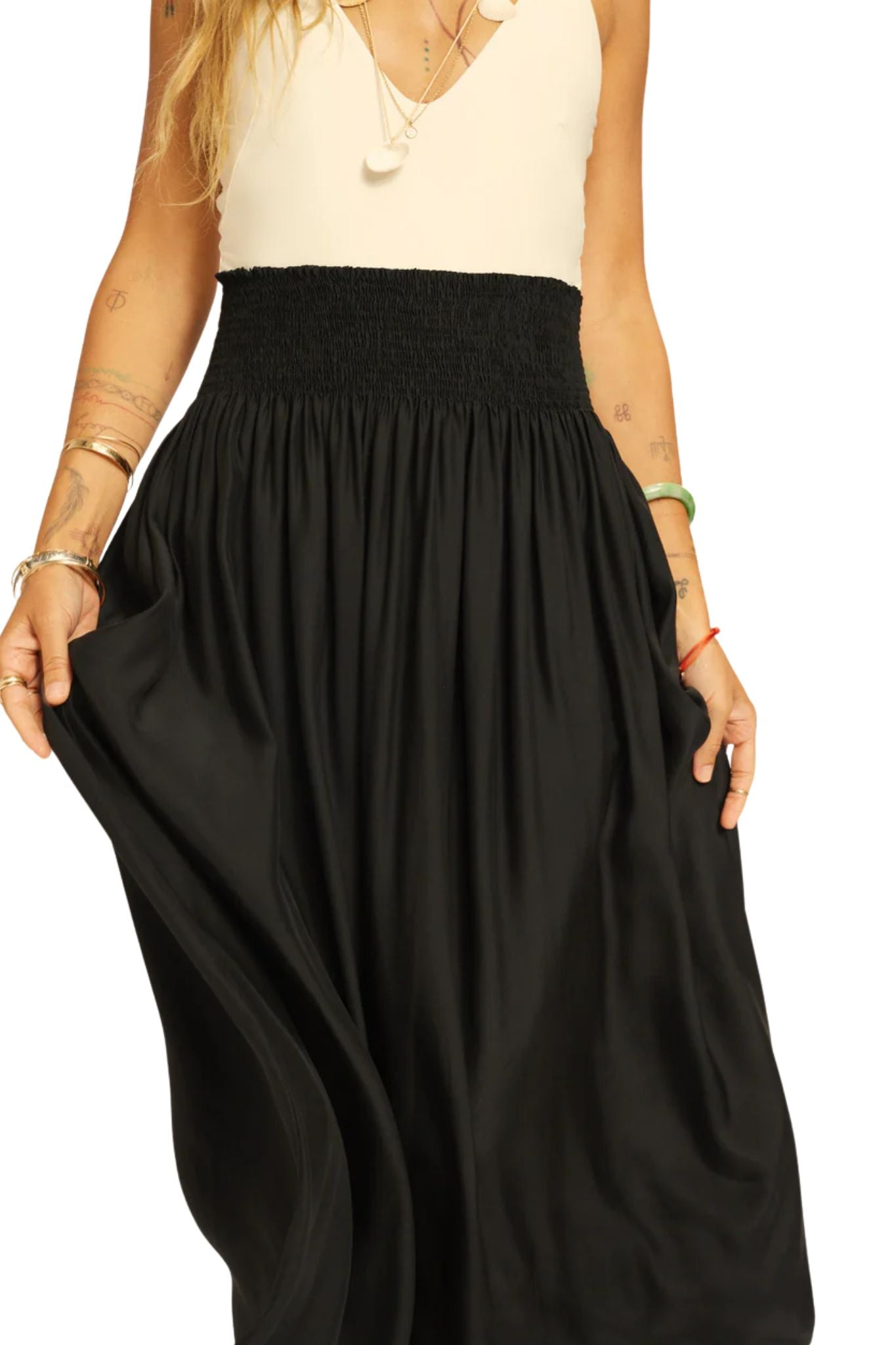 Natalie Martin Bella Skirt - Vermillion