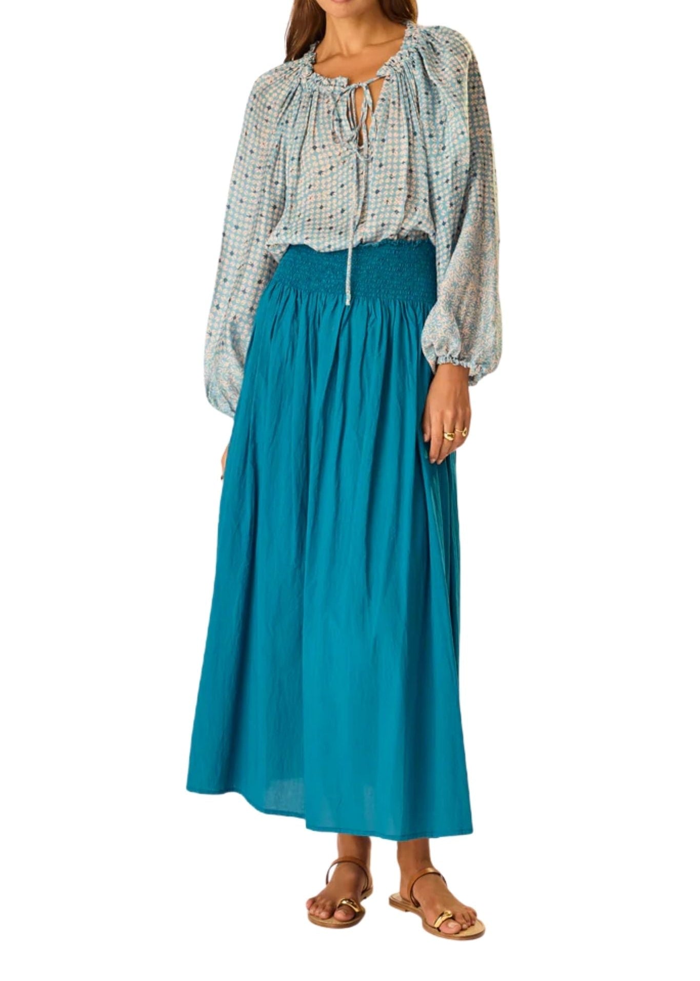 Natalie Martin Bella Skirt - Vermillion