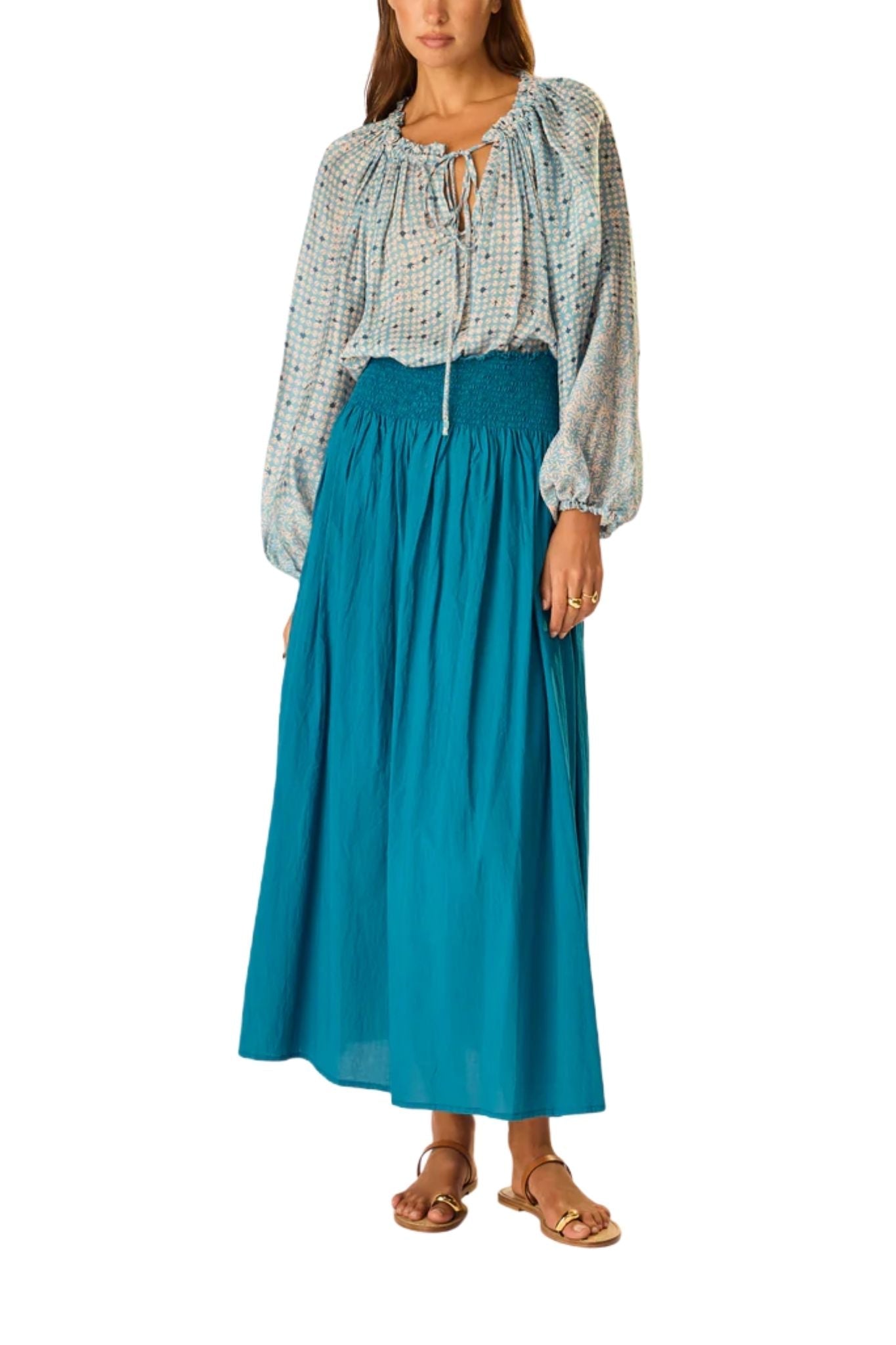 Natalie Martin Bella Skirt - Vermillion