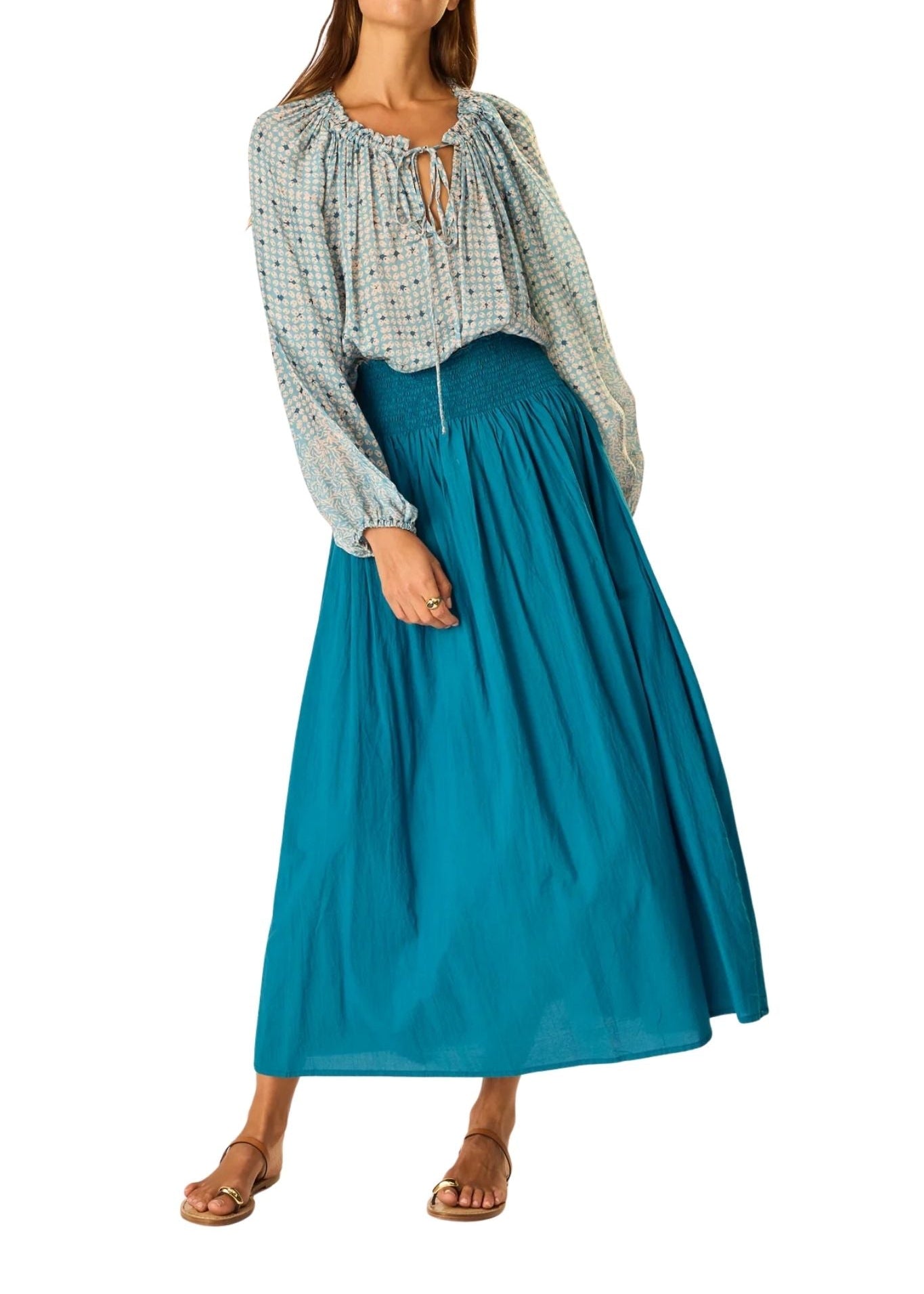 Natalie Martin Bella Skirt - Vermillion