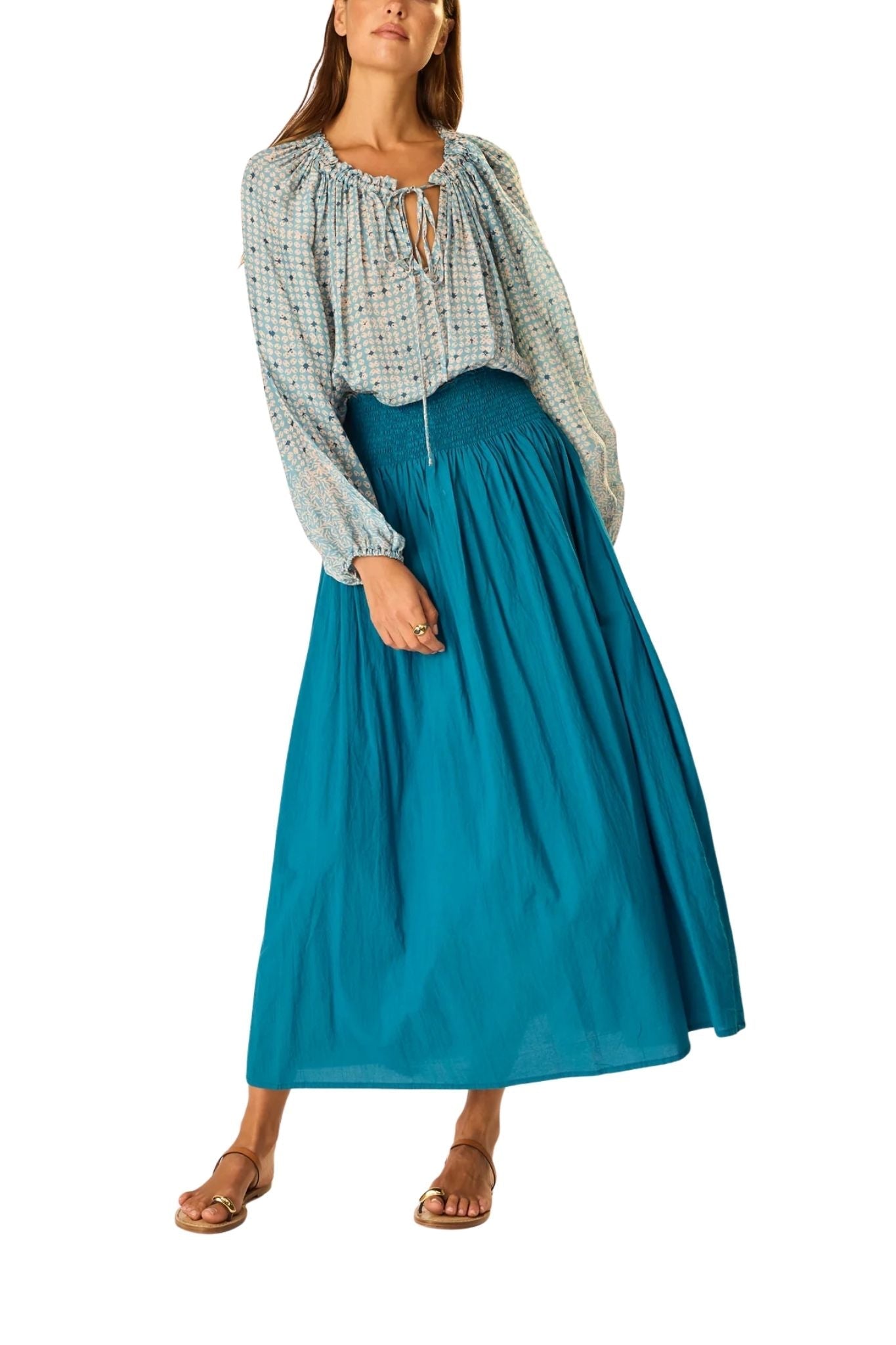 Natalie Martin Bella Skirt - Vermillion
