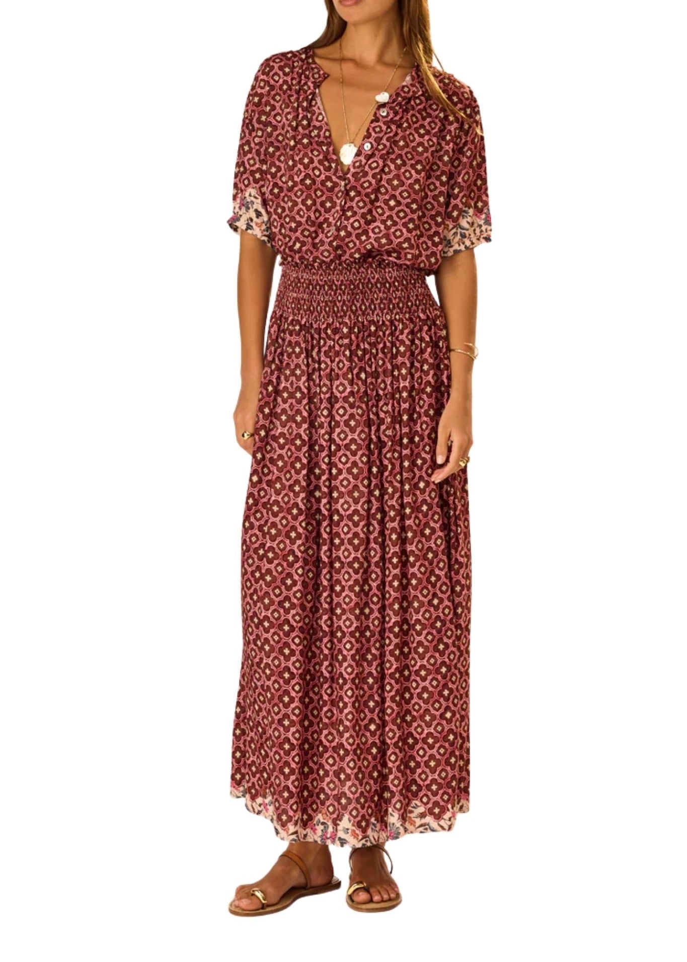Natalie Martin Bella Skirt - Vermillion