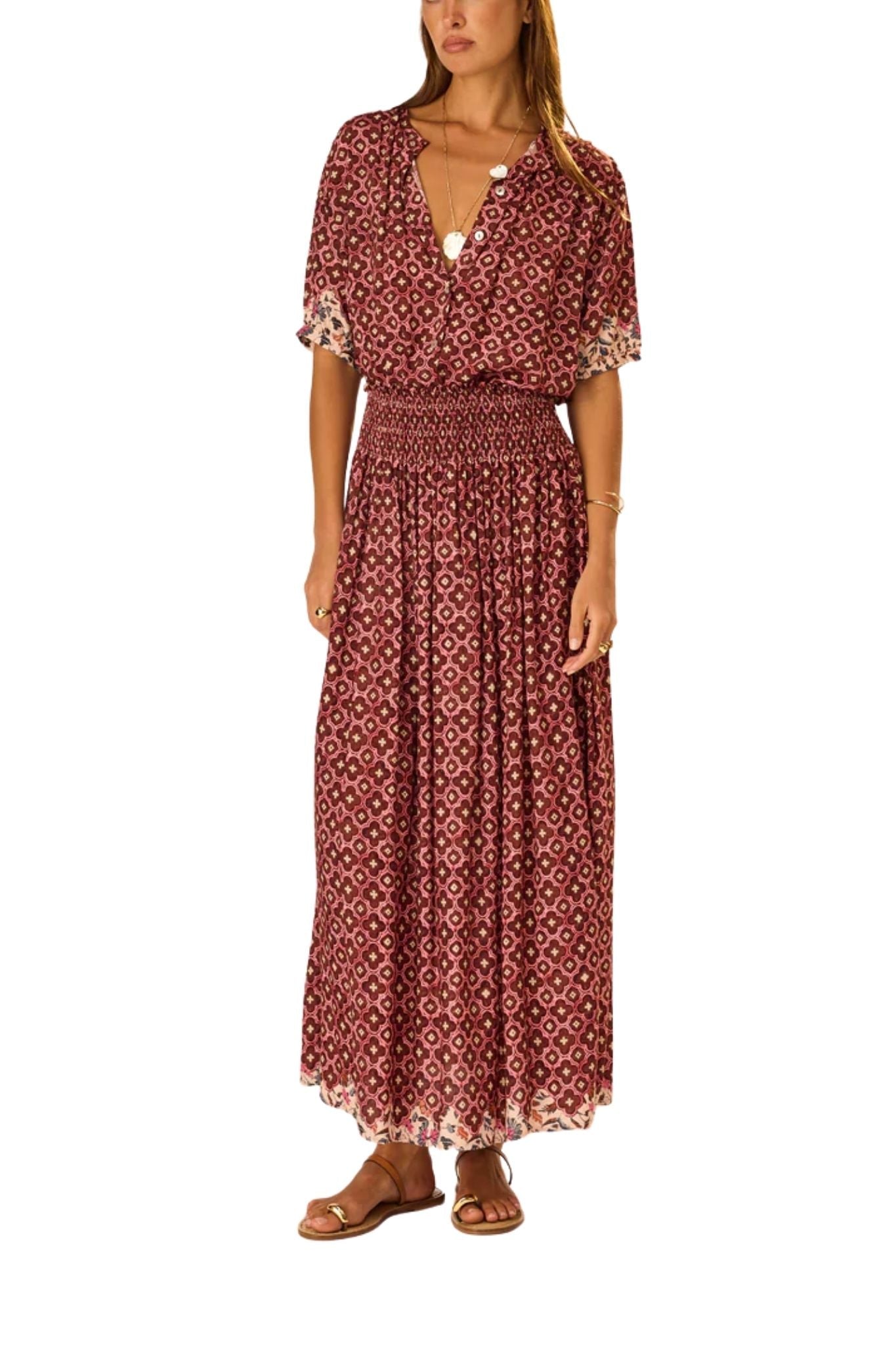 Natalie Martin Bella Skirt - Vermillion