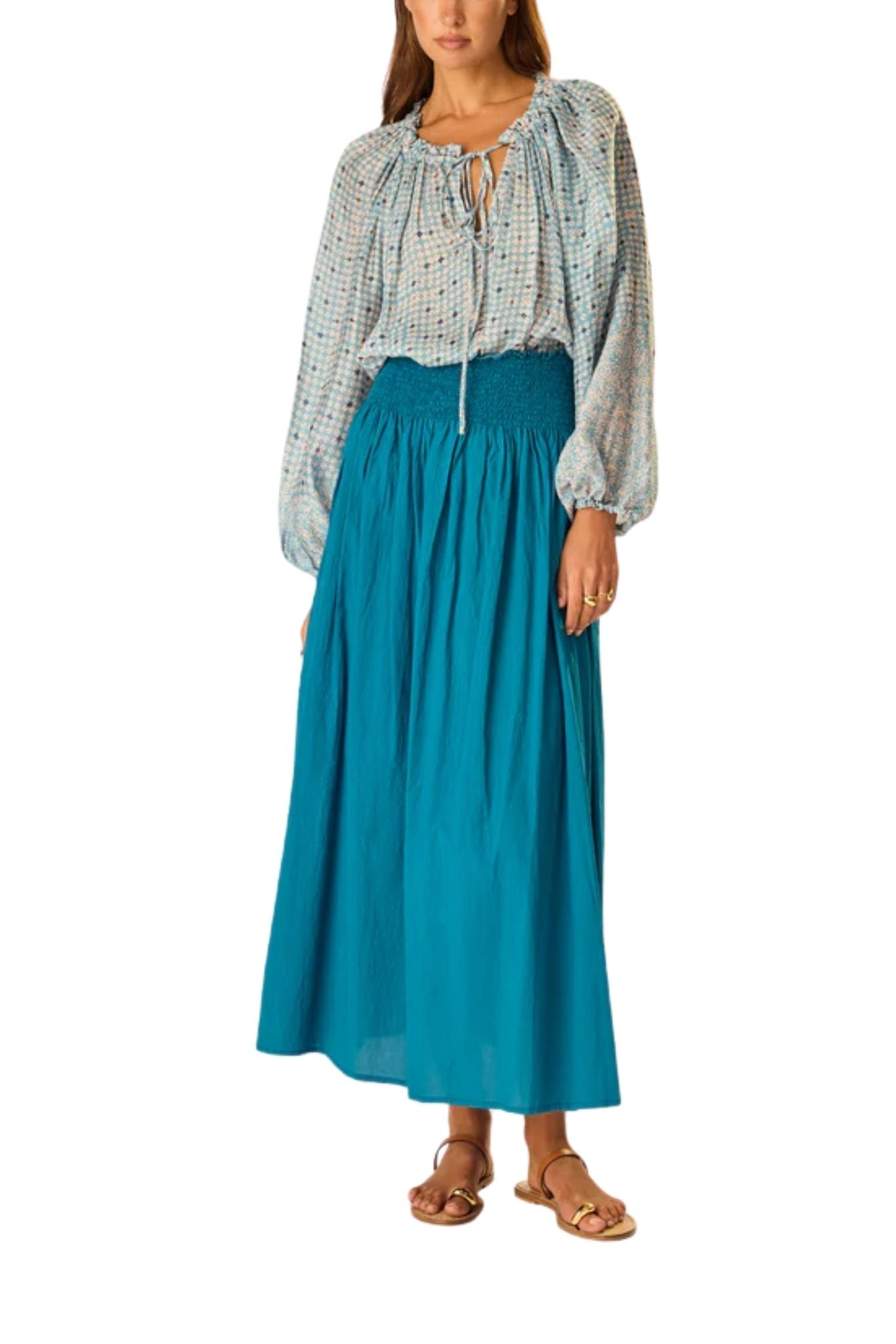Natalie Martin Bella Skirt - Vermillion