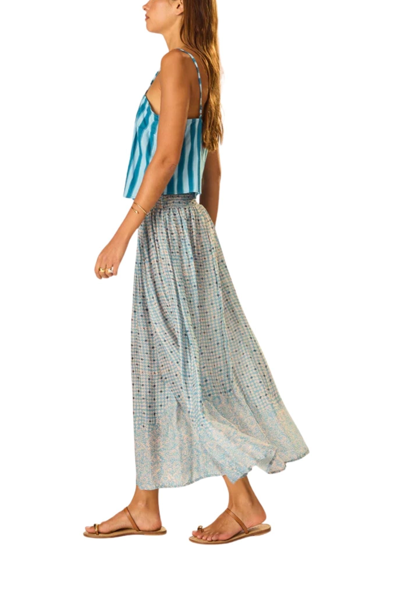 Natalie Martin Bella Skirt - Vermillion