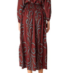 Natalie Martin Bella Skirt - Vermillion