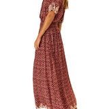 Natalie Martin Bella Skirt - Vermillion