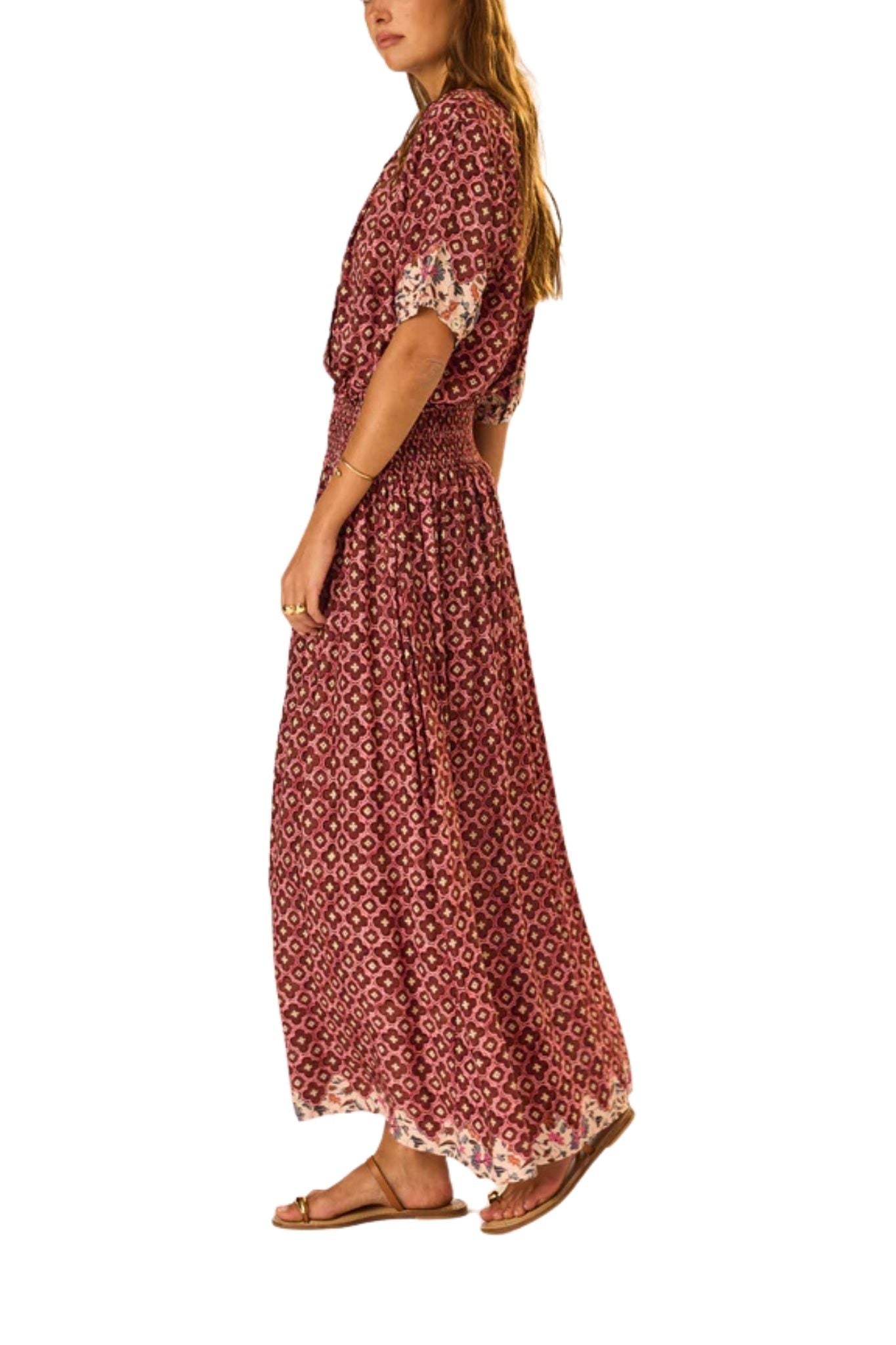 Natalie Martin Bella Skirt - Vermillion