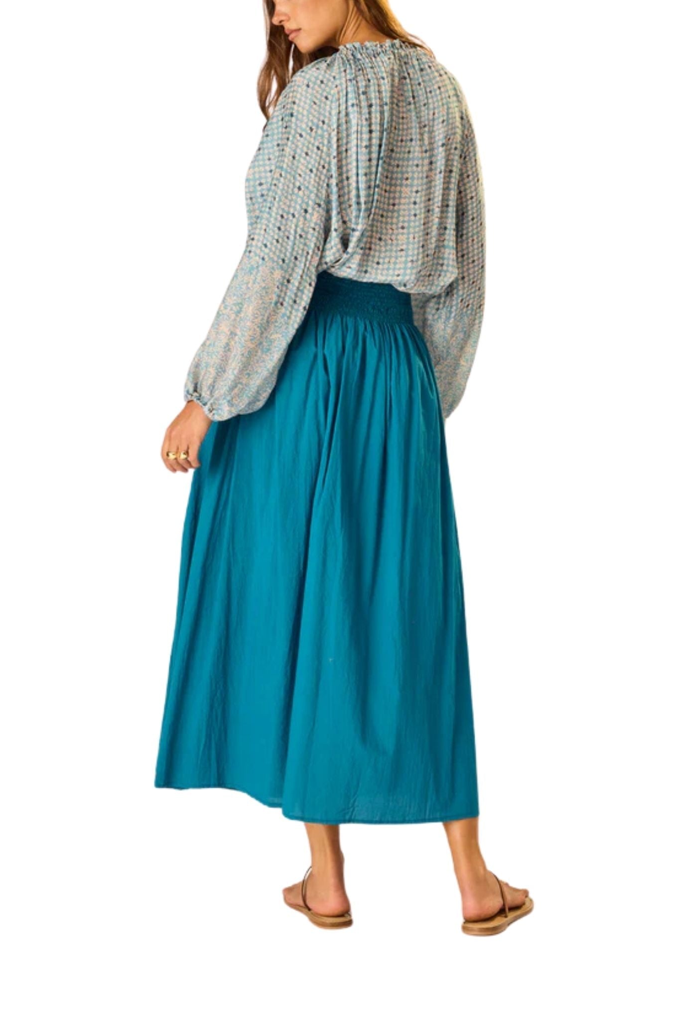 Natalie Martin Bella Skirt - Vermillion