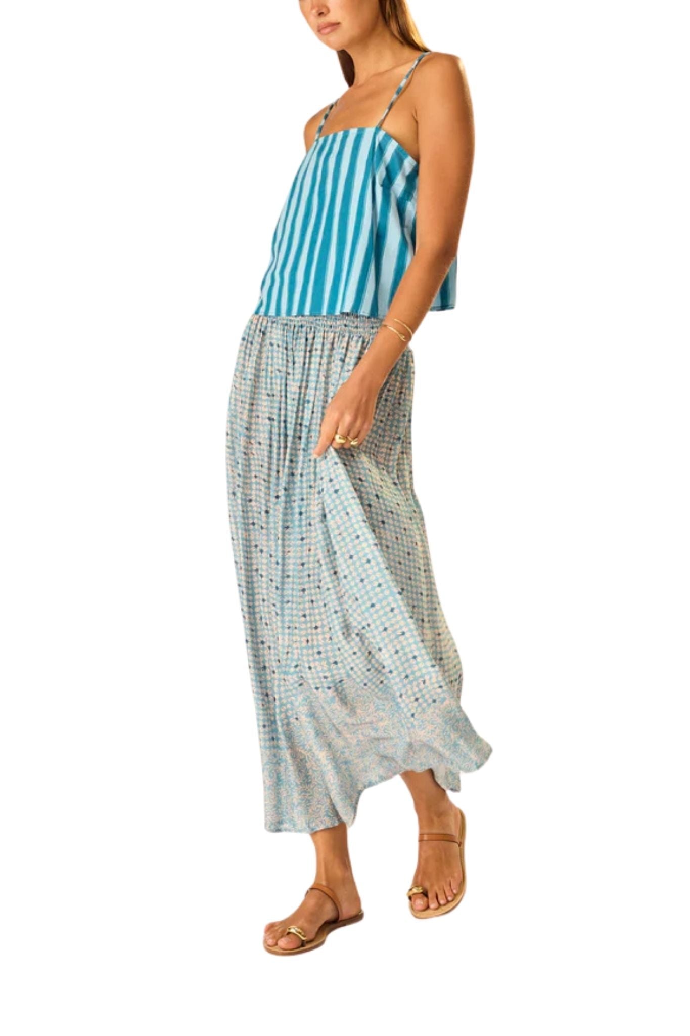 Natalie Martin Bella Skirt - Vermillion