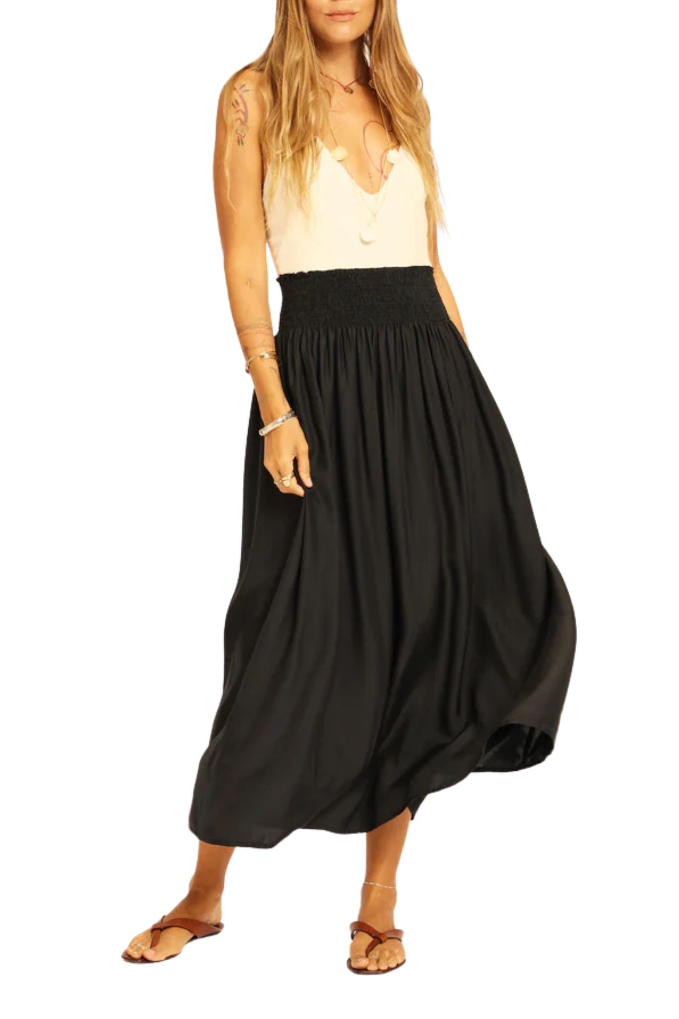 Natalie Martin Bella Skirt - Vermillion