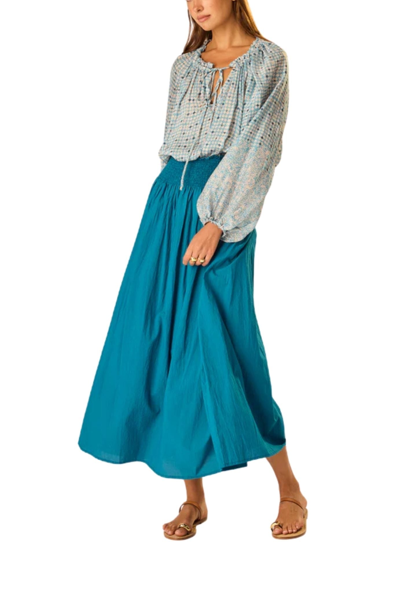 Natalie Martin Bella Skirt - Vermillion