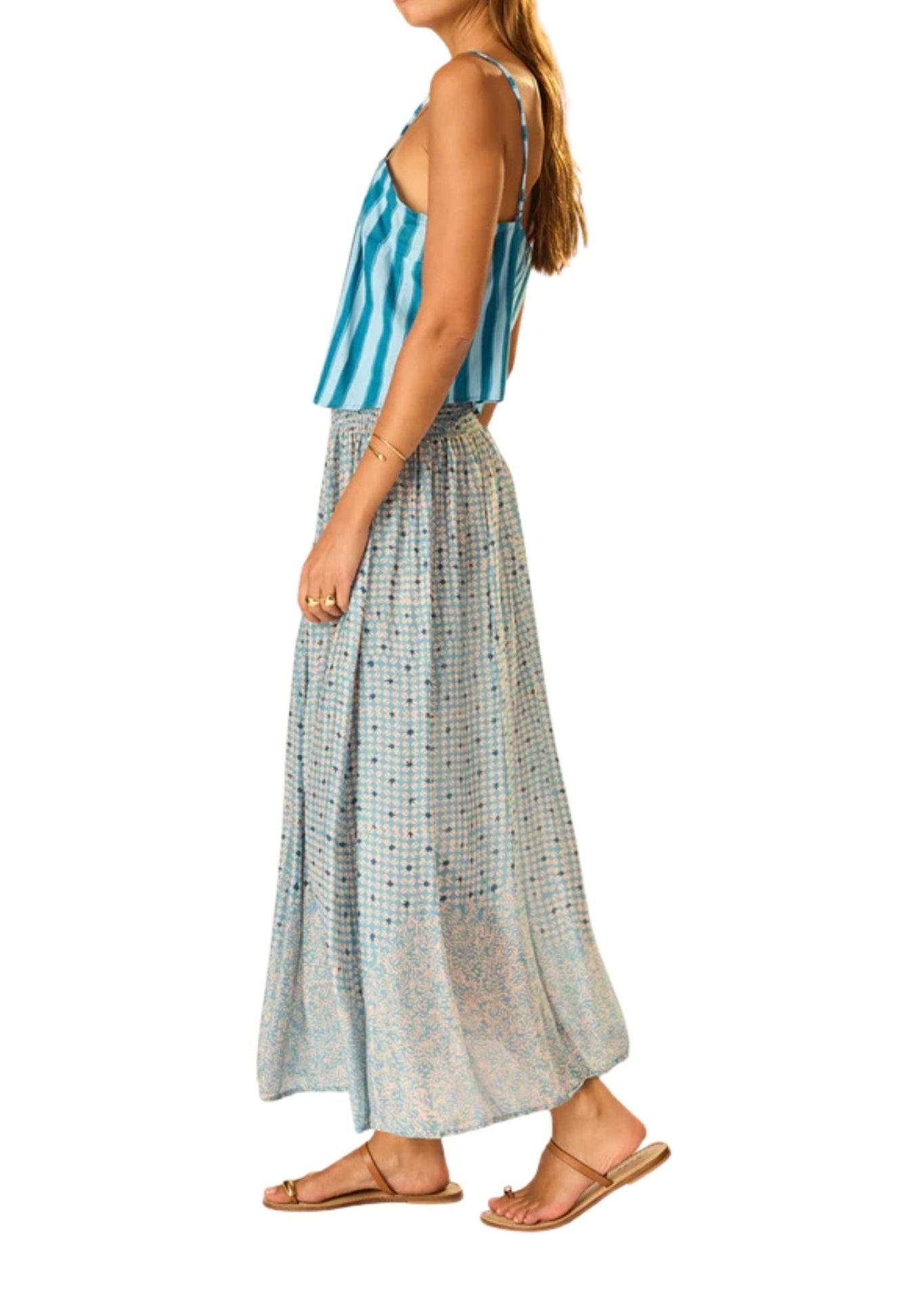Natalie Martin Bella Skirt - Vermillion