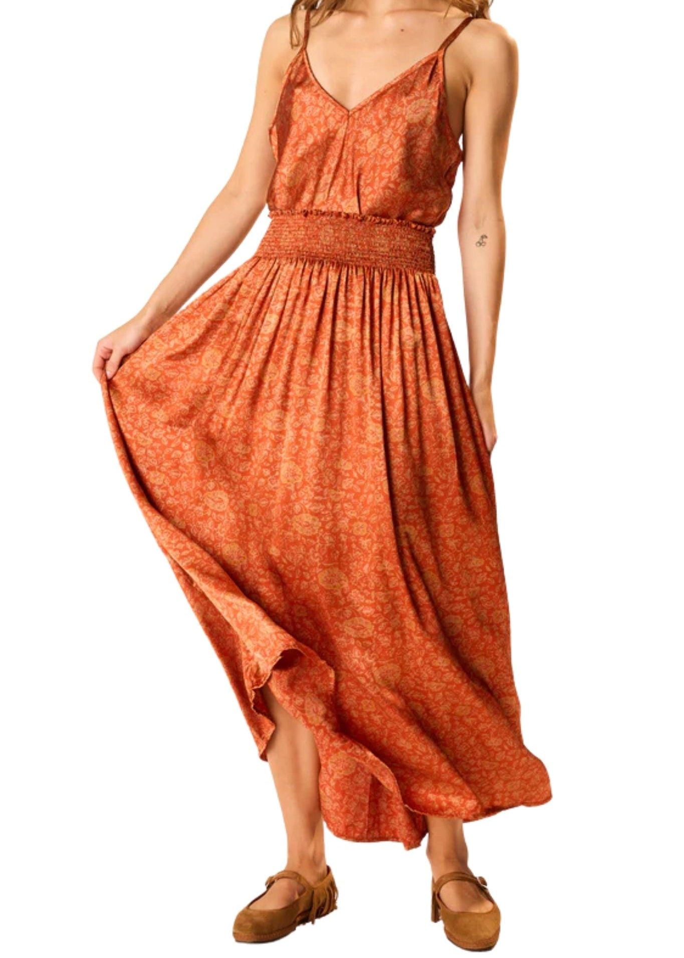 Natalie Martin Bella Skirt - Vermillion