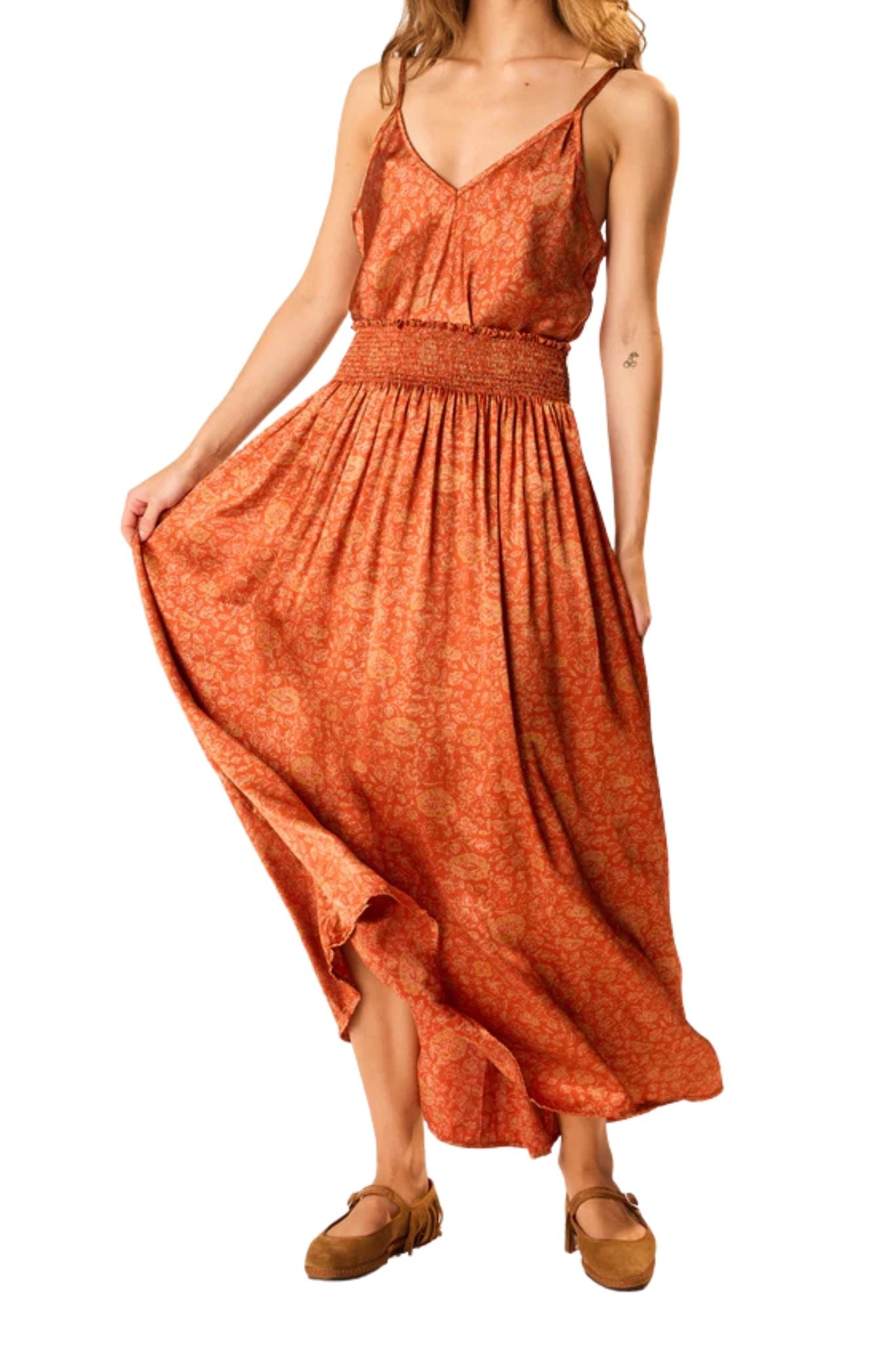 Natalie Martin Bella Skirt - Vermillion