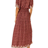 Natalie Martin Bella Skirt - Vermillion