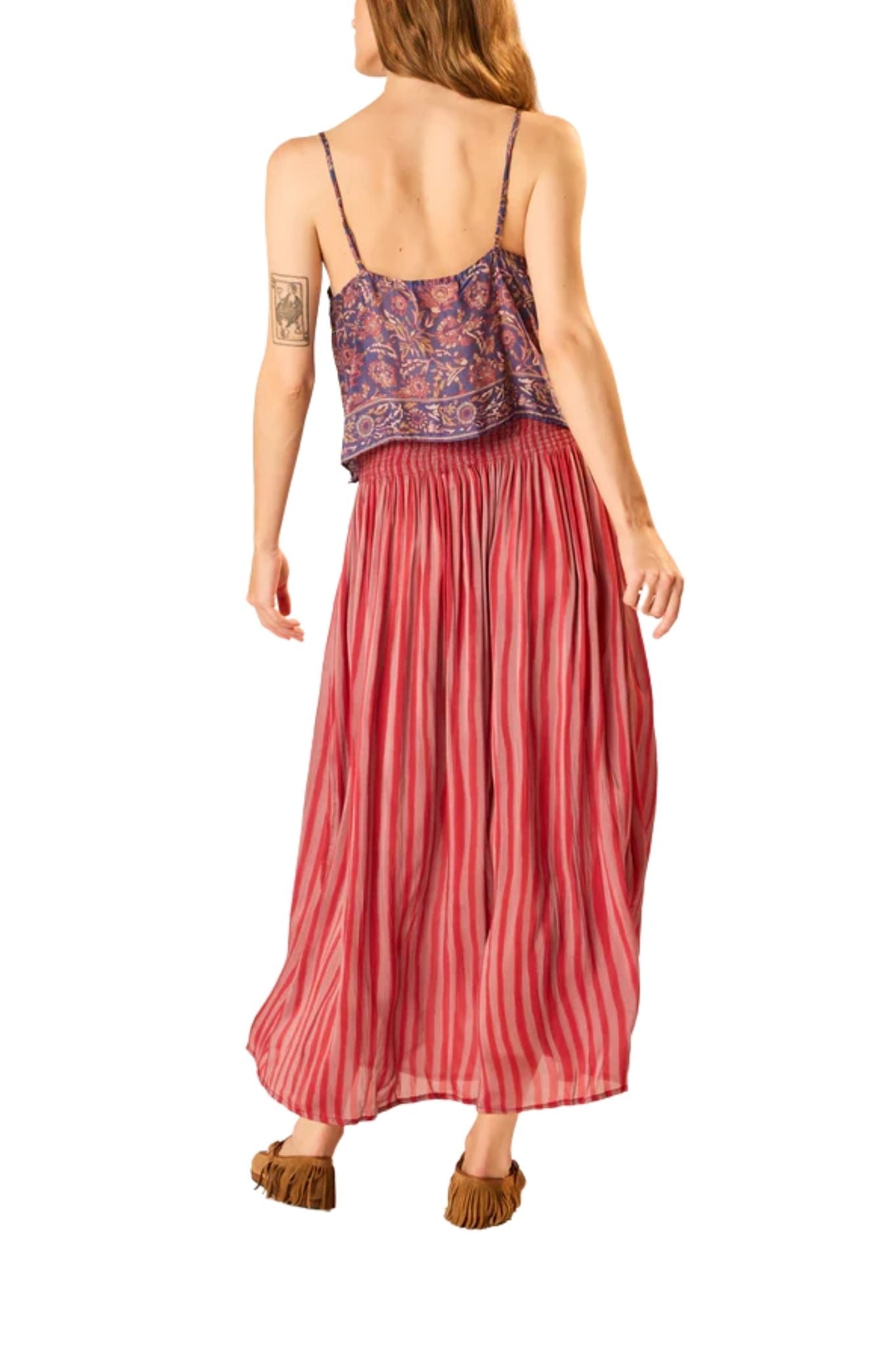 Natalie Martin Bella Skirt - Vermillion