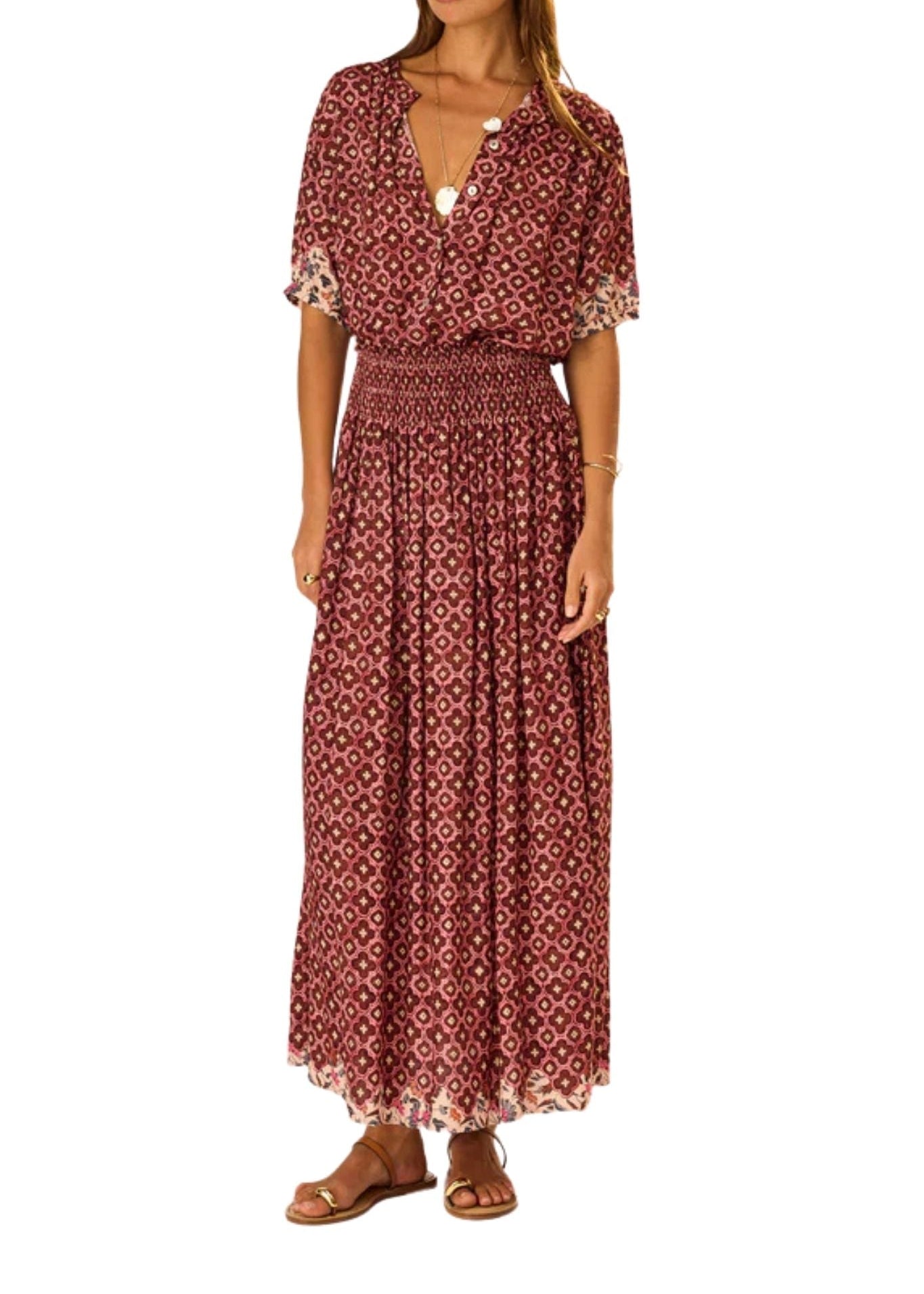 Natalie Martin Bella Skirt - Vermillion