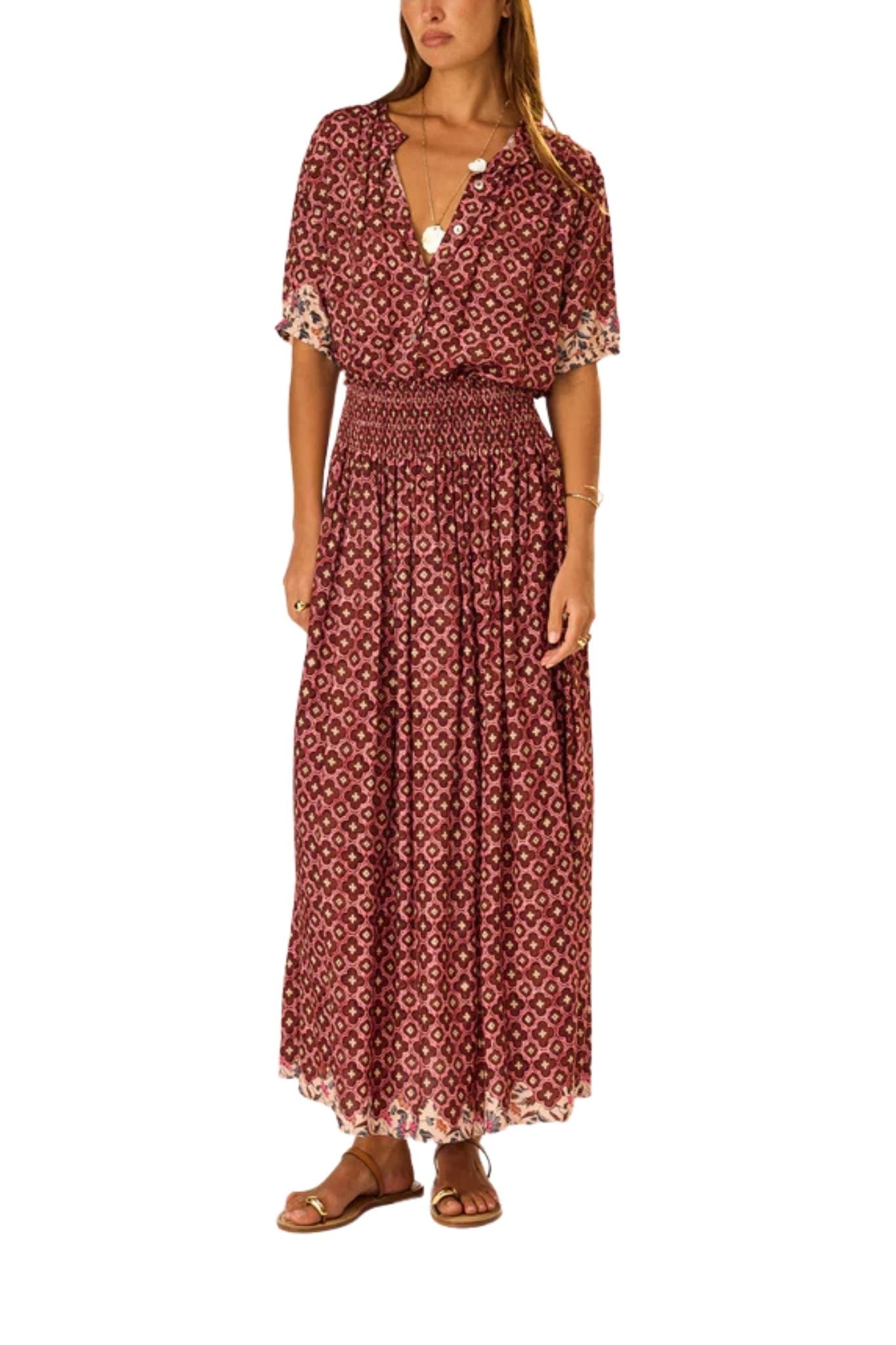 Natalie Martin Bella Skirt - Vermillion