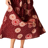 Natalie Martin Bella Skirt - Vermillion