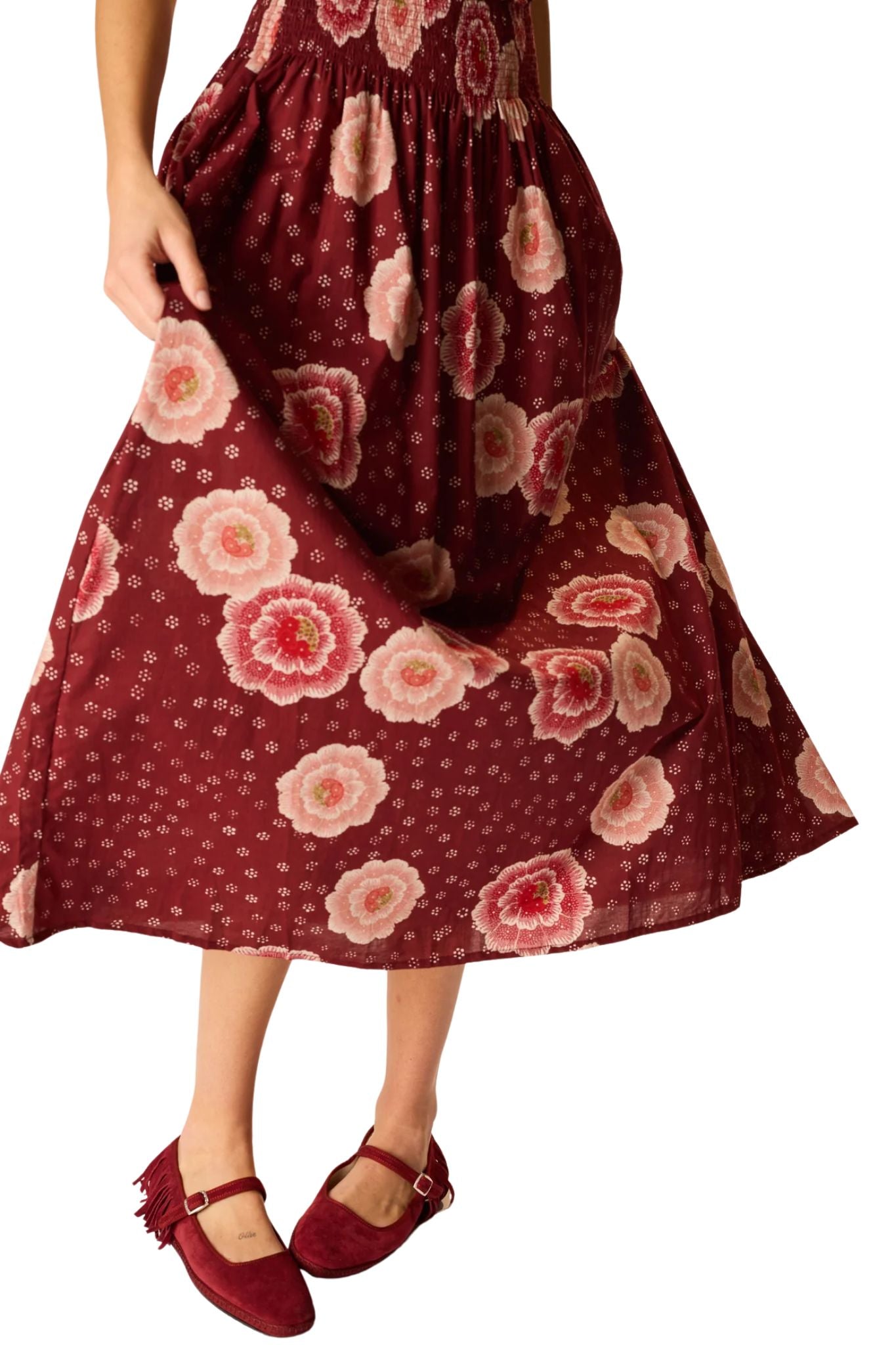 Natalie Martin Bella Skirt - Vermillion