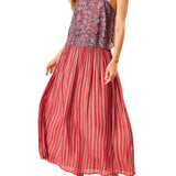 Natalie Martin Bella Skirt - Vermillion