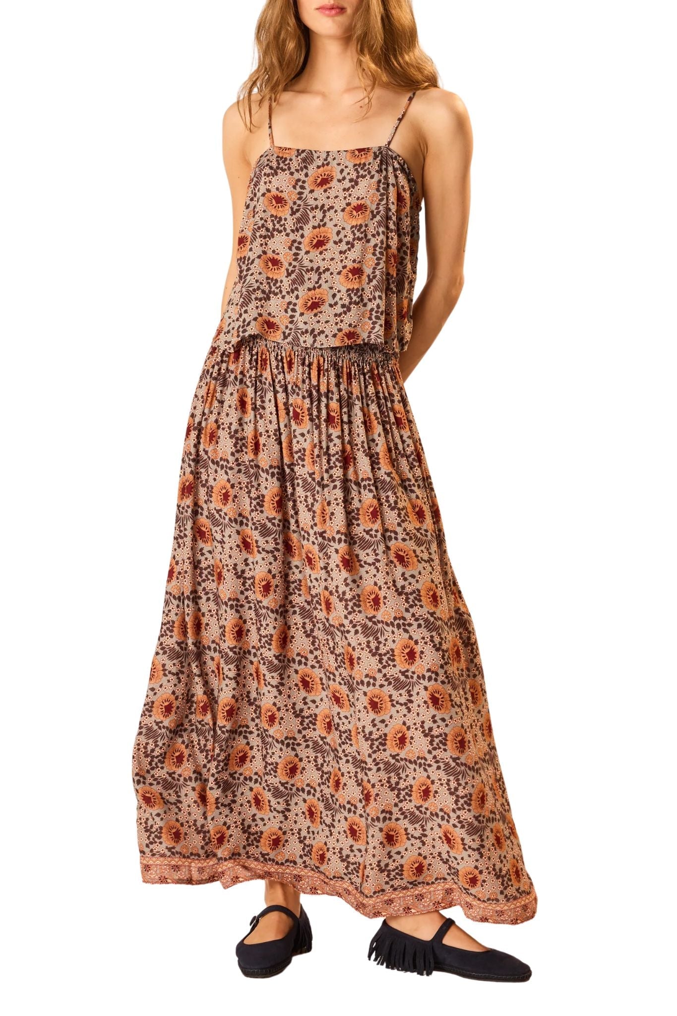 Natalie Martin Bella Skirt - Vermillion