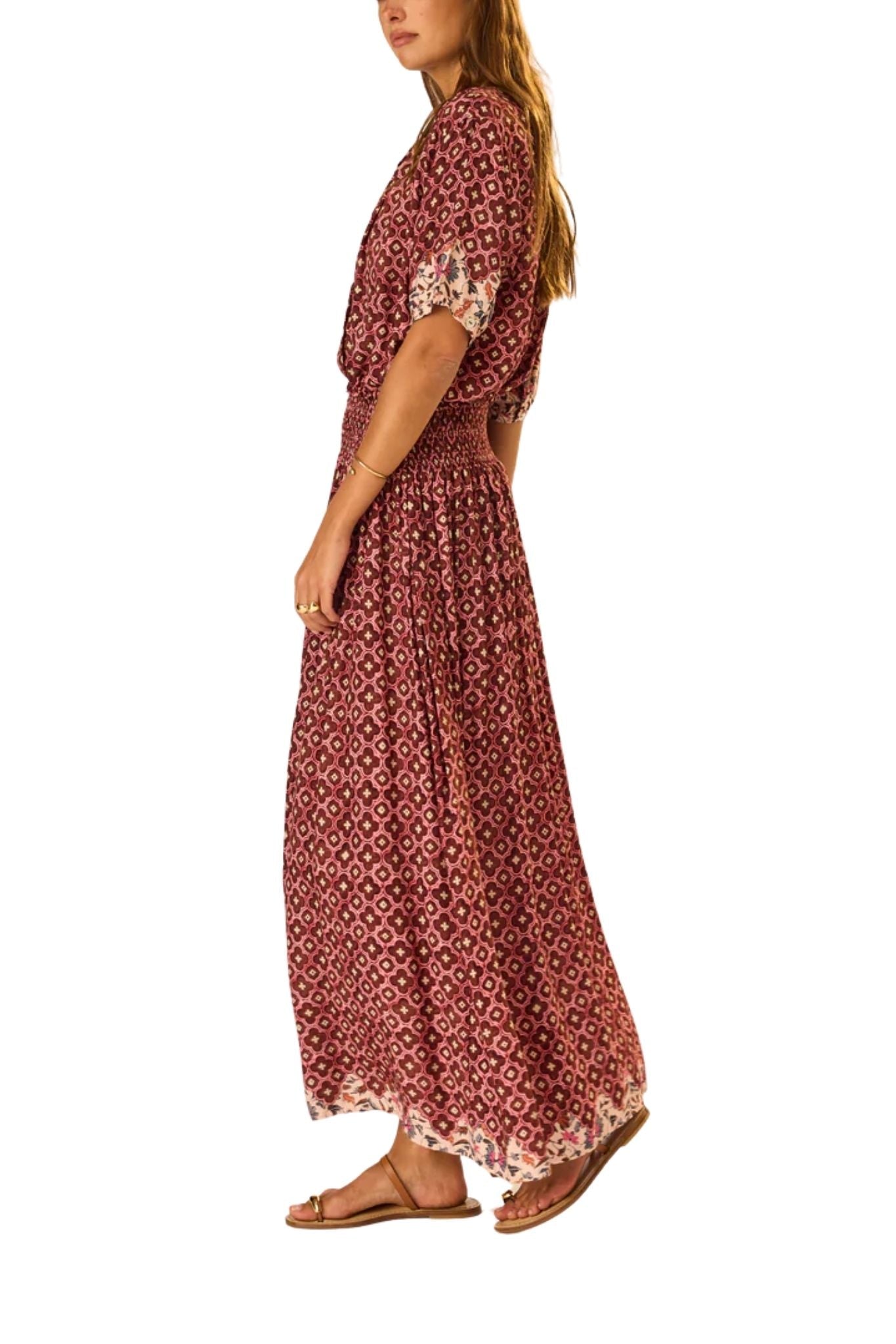 Natalie Martin Bella Skirt - Vermillion