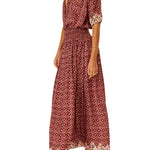 Natalie Martin Bella Skirt - Vermillion
