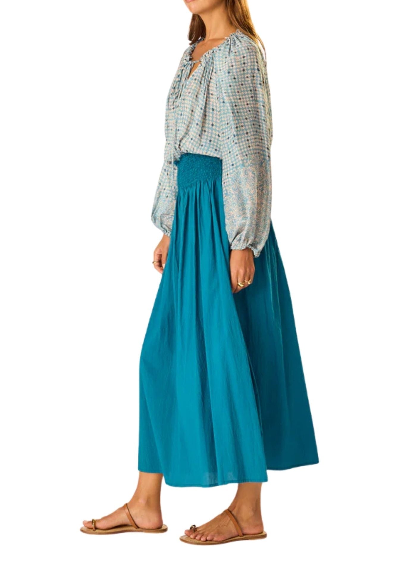 Natalie Martin Bella Skirt - Vermillion