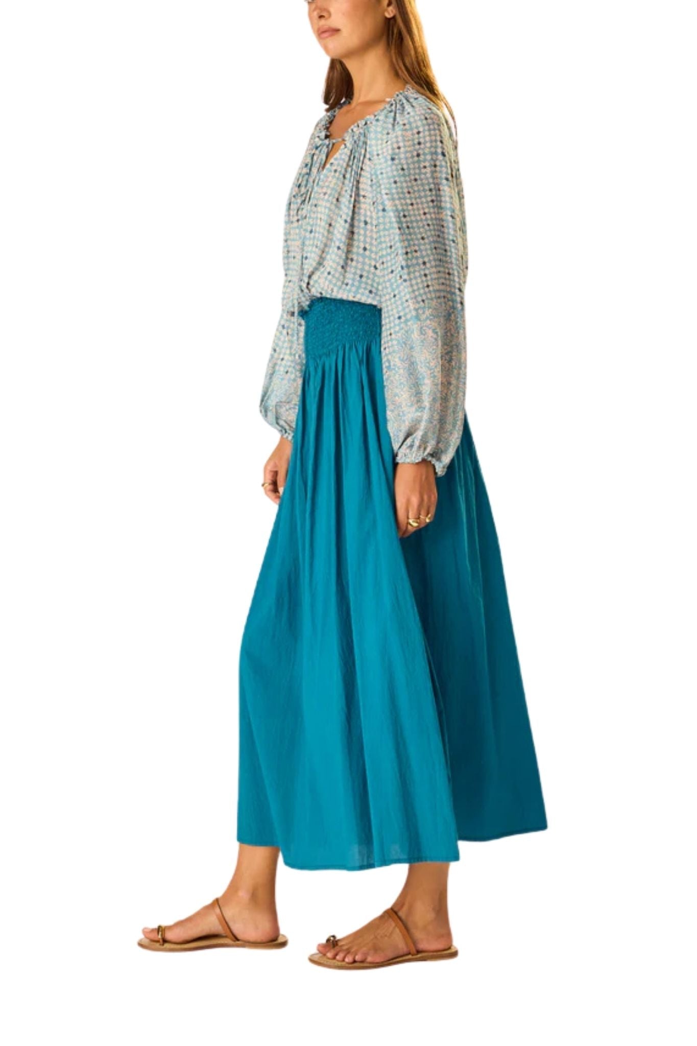 Natalie Martin Bella Skirt - Vermillion