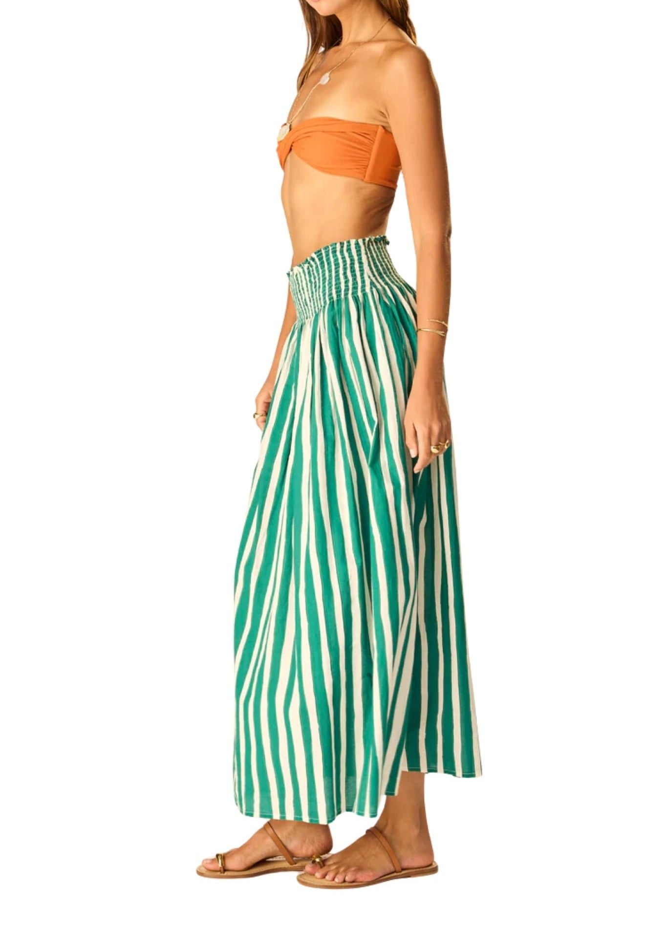 Natalie Martin Bella Skirt - Vermillion