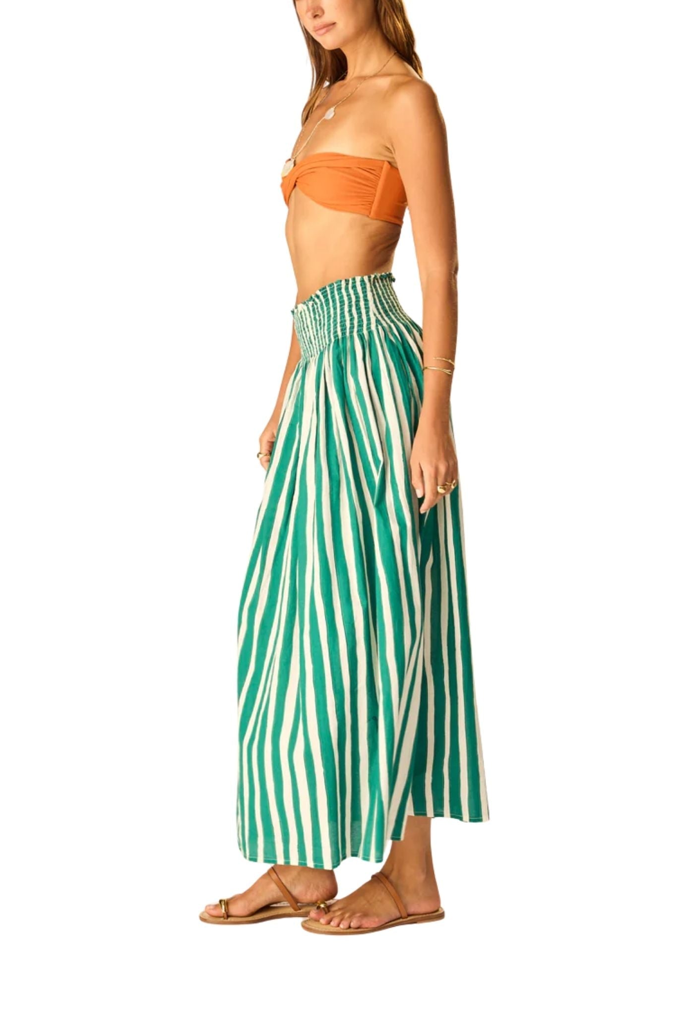 Natalie Martin Bella Skirt - Vermillion
