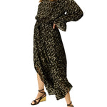 Natalie Martin Camille Dress w/ Sash - Vermillion