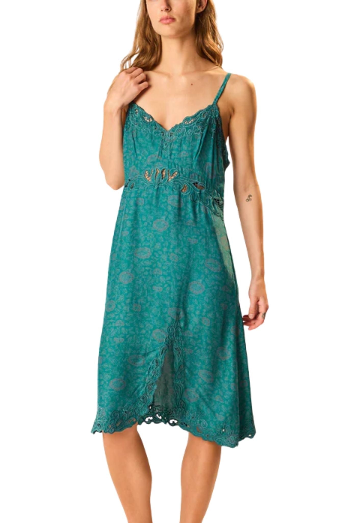 Natalie Martin Candice Dress - Vermillion